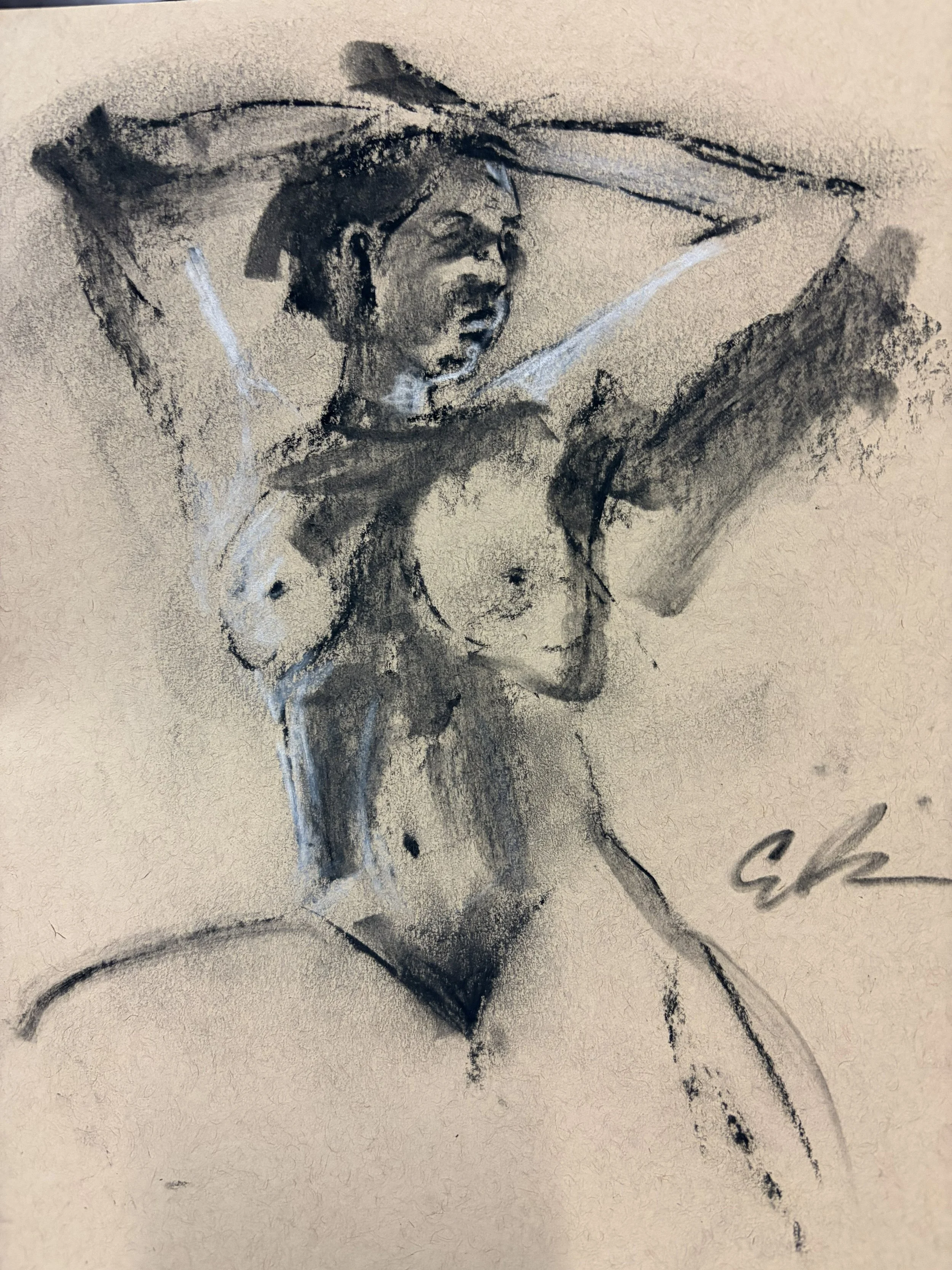 Figure in Relaxed Pose 2