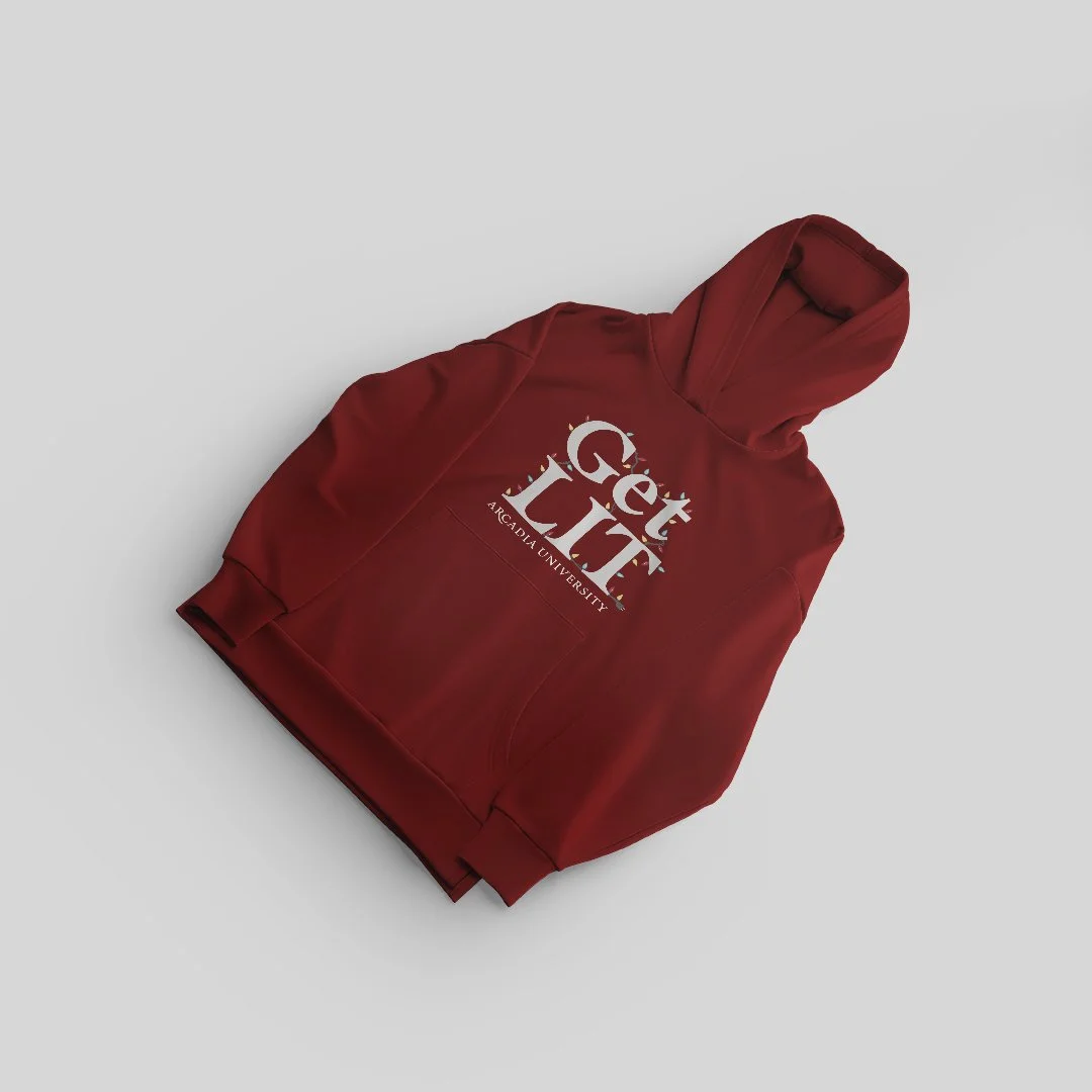 Red Get Lit T-Shirt Mockup