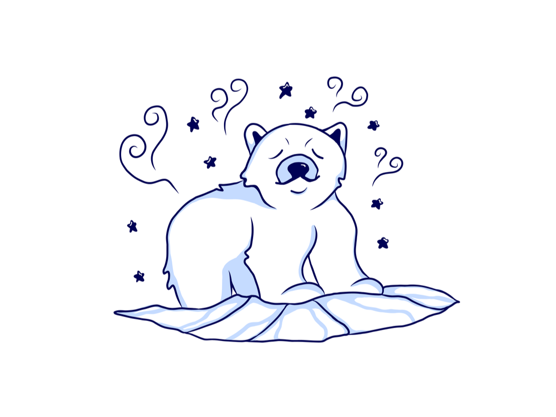 Polar Bear Illustration 