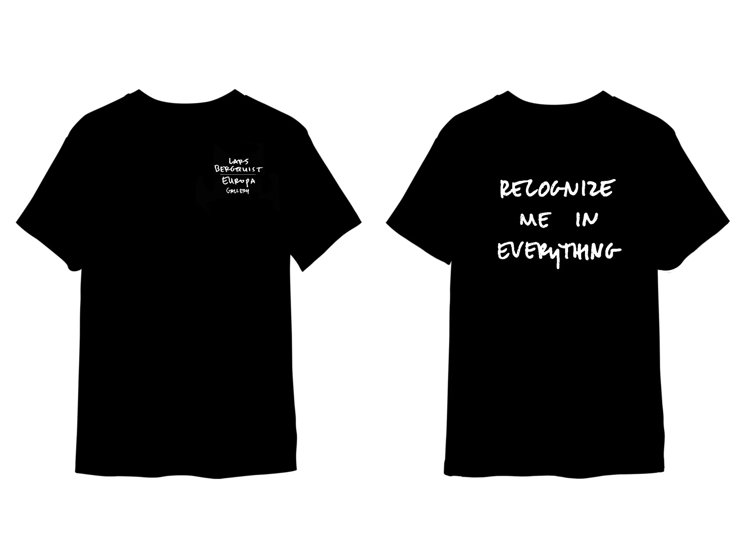 LARS BERGQUIST RMIE T SHIRT BLACK