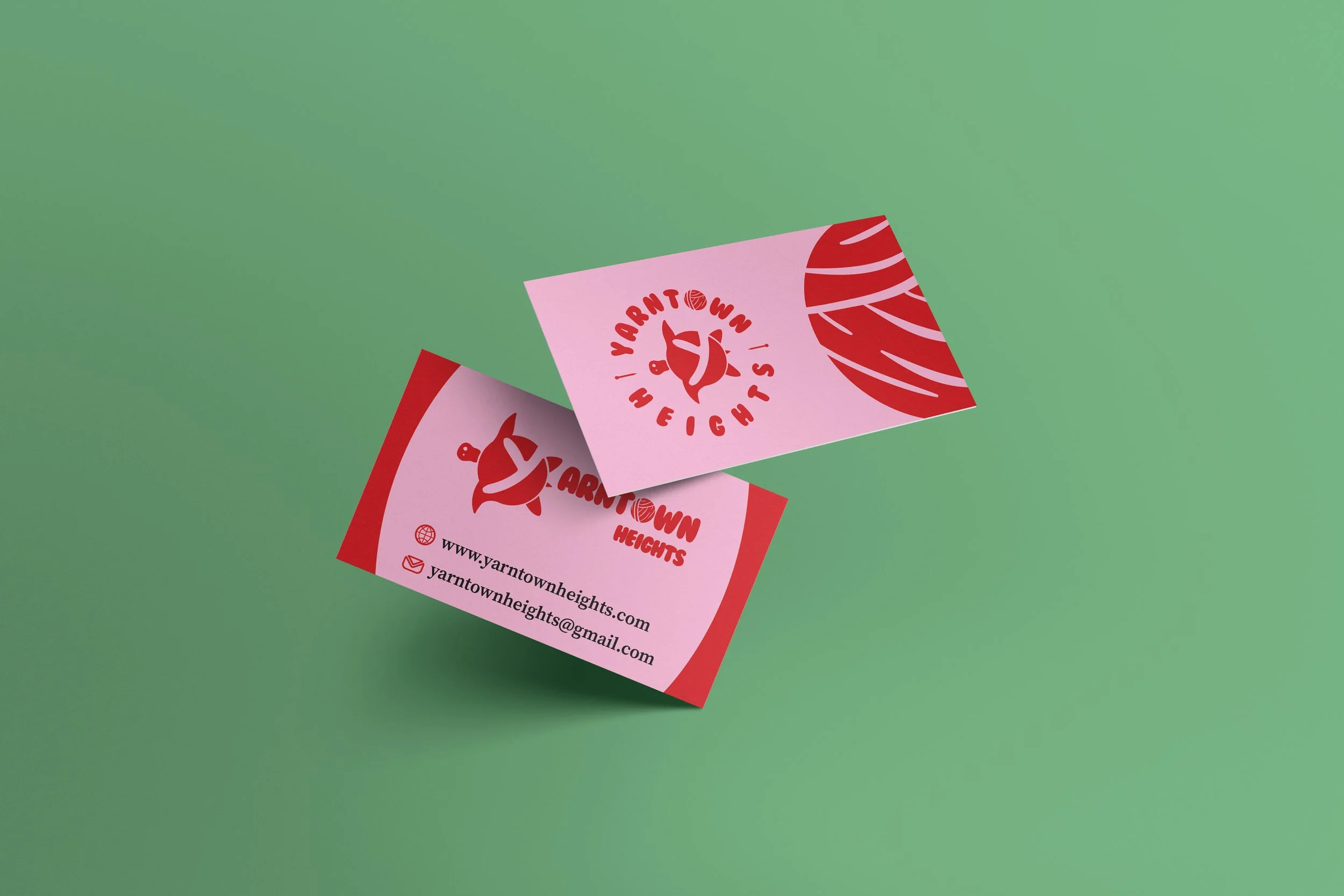 Yarntown Heights - Business Card Design