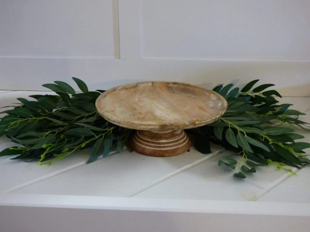 Rustic Wooden Cake Stand