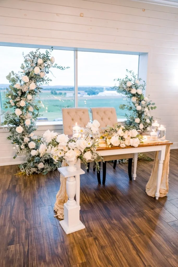 Gold Broken Arch Backdrop