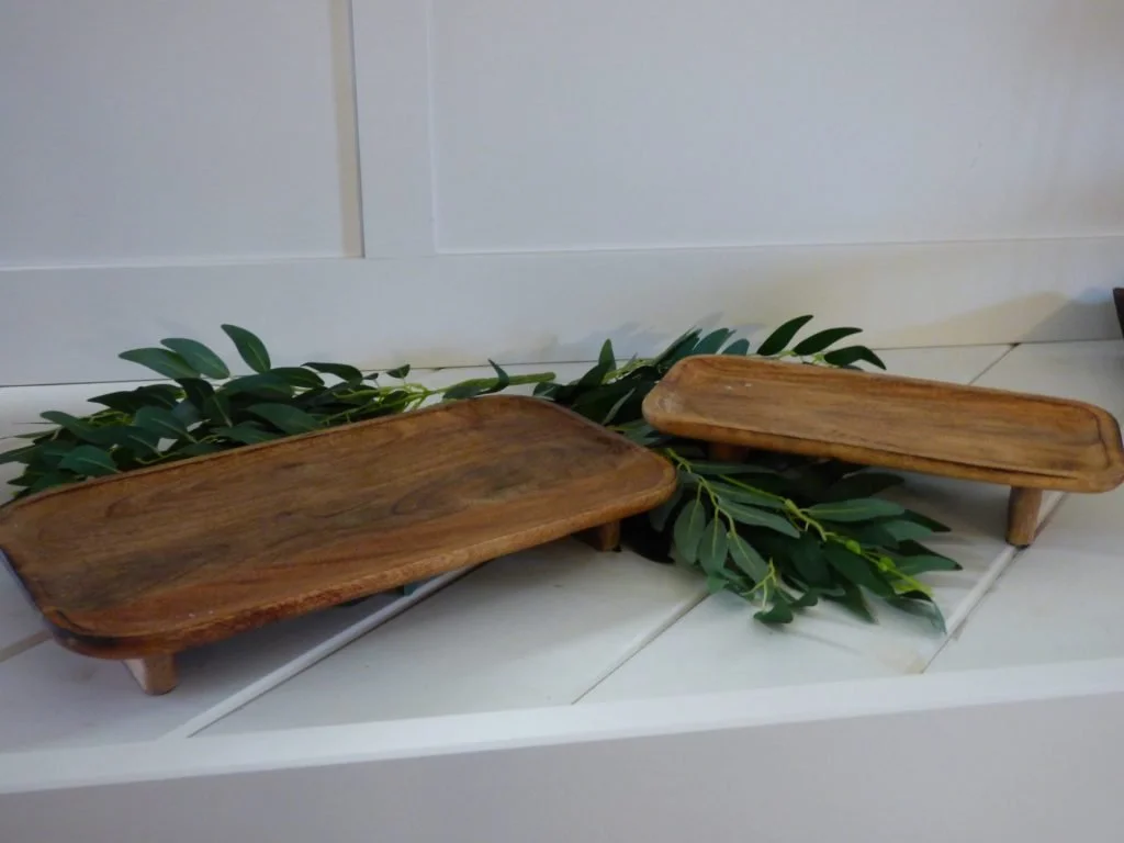 Small Wooden Dessert Trays
