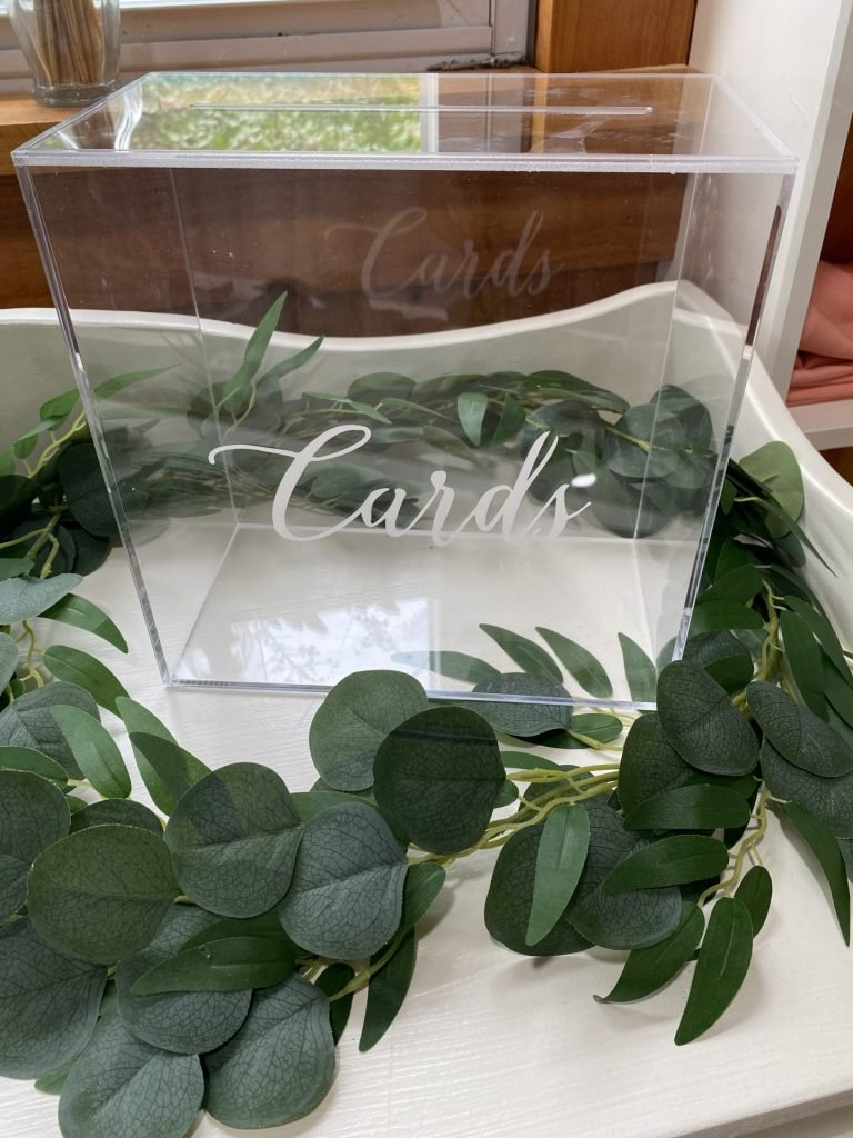 Acrylic Card Box