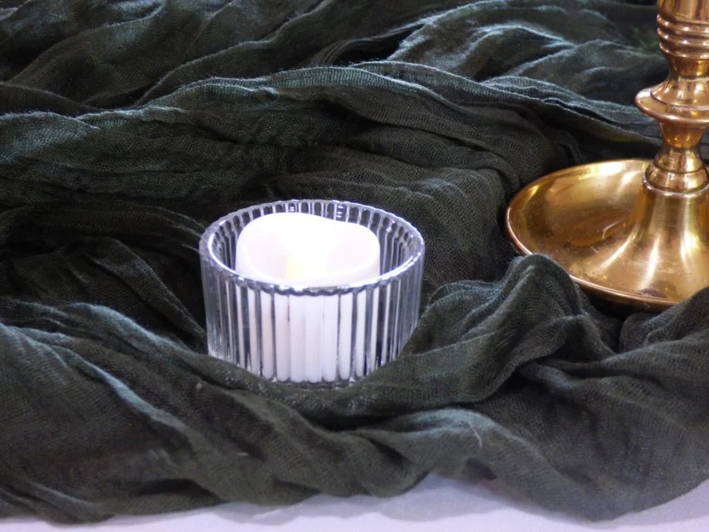 Ribbed Votive Candle Cups
