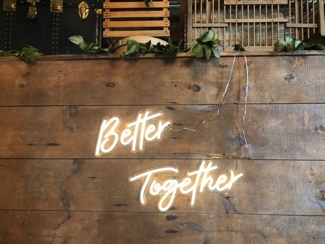 Better Together Neon Sign