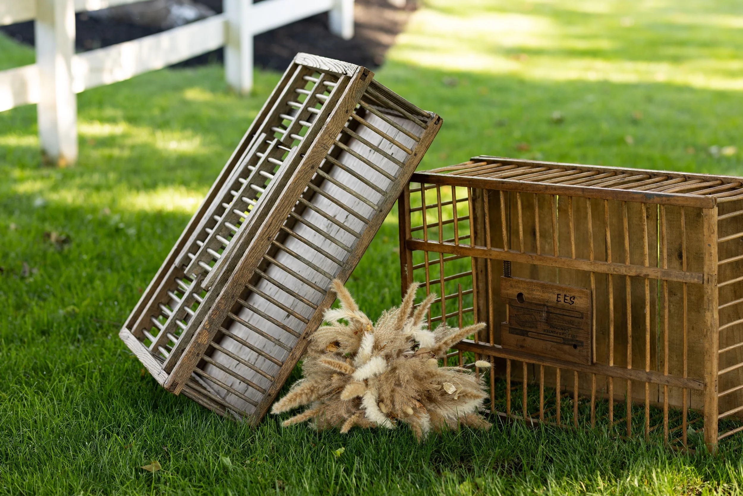 Antique Wooden Chicken Coop
