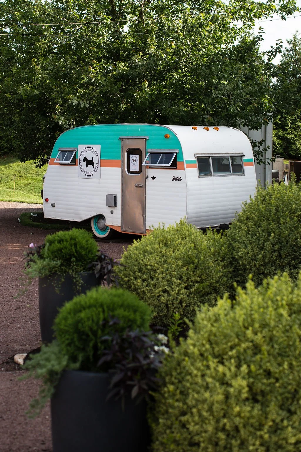 Little Scotty Vintage Camper Photo Booth
