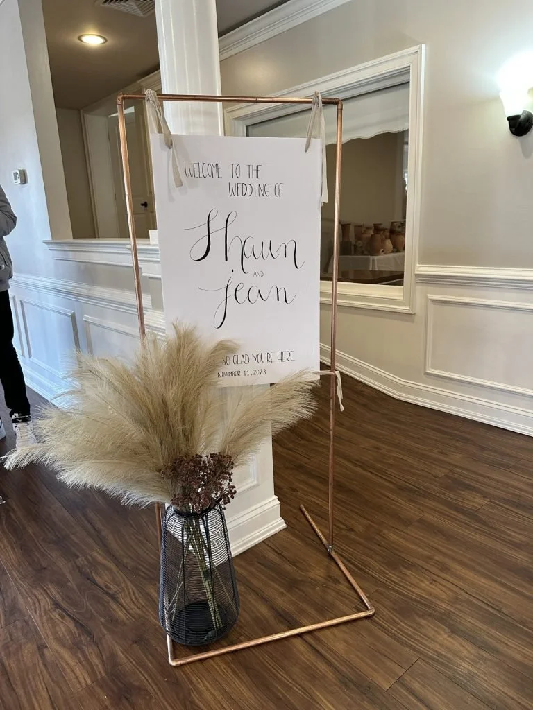 Copper Sign Frame