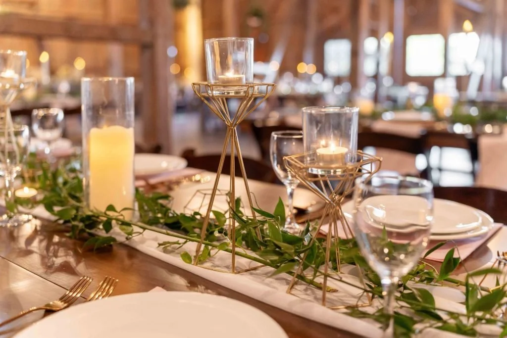 Geometric Pillar Candles
