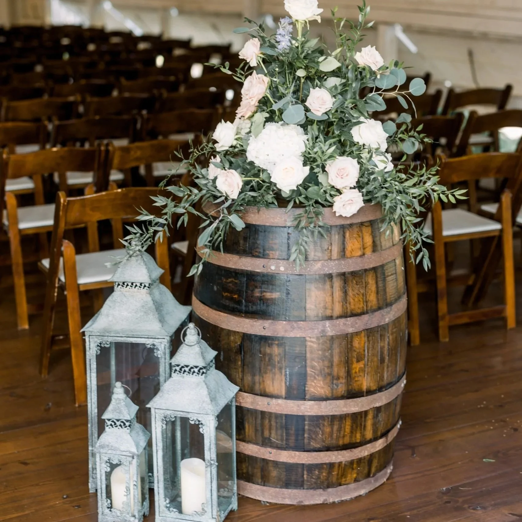 Antique Whiskey Barrels