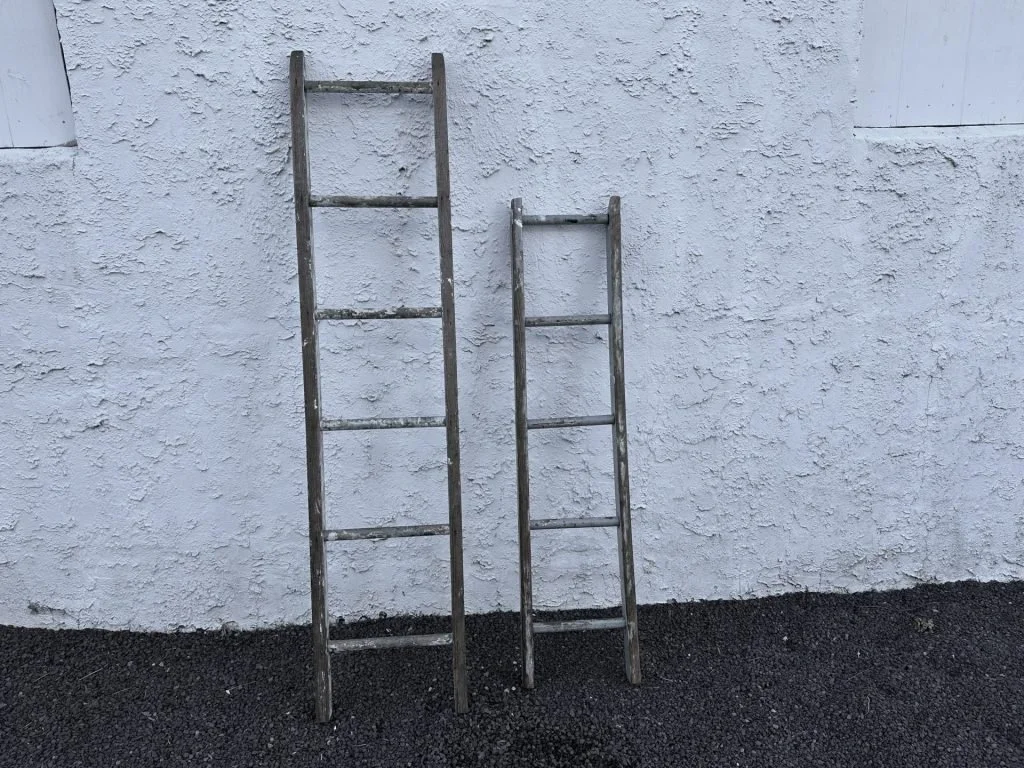 Antique Wooden Ladders