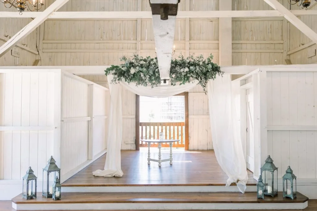 Tobacco Barn Beam Draping