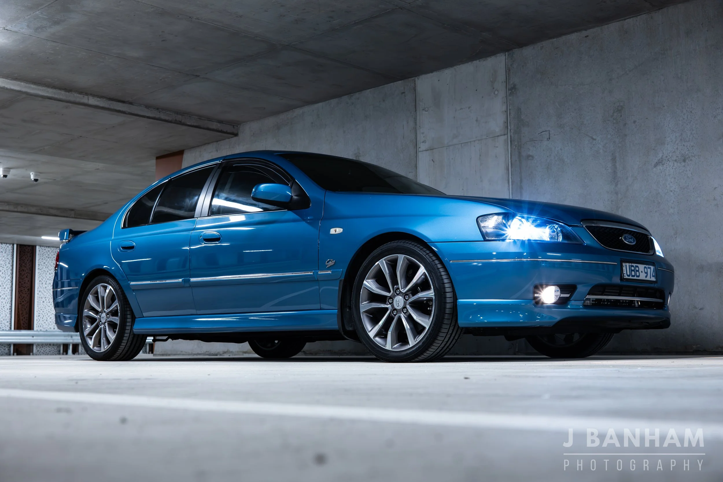 Fairmont Ghia Turbo night shoot