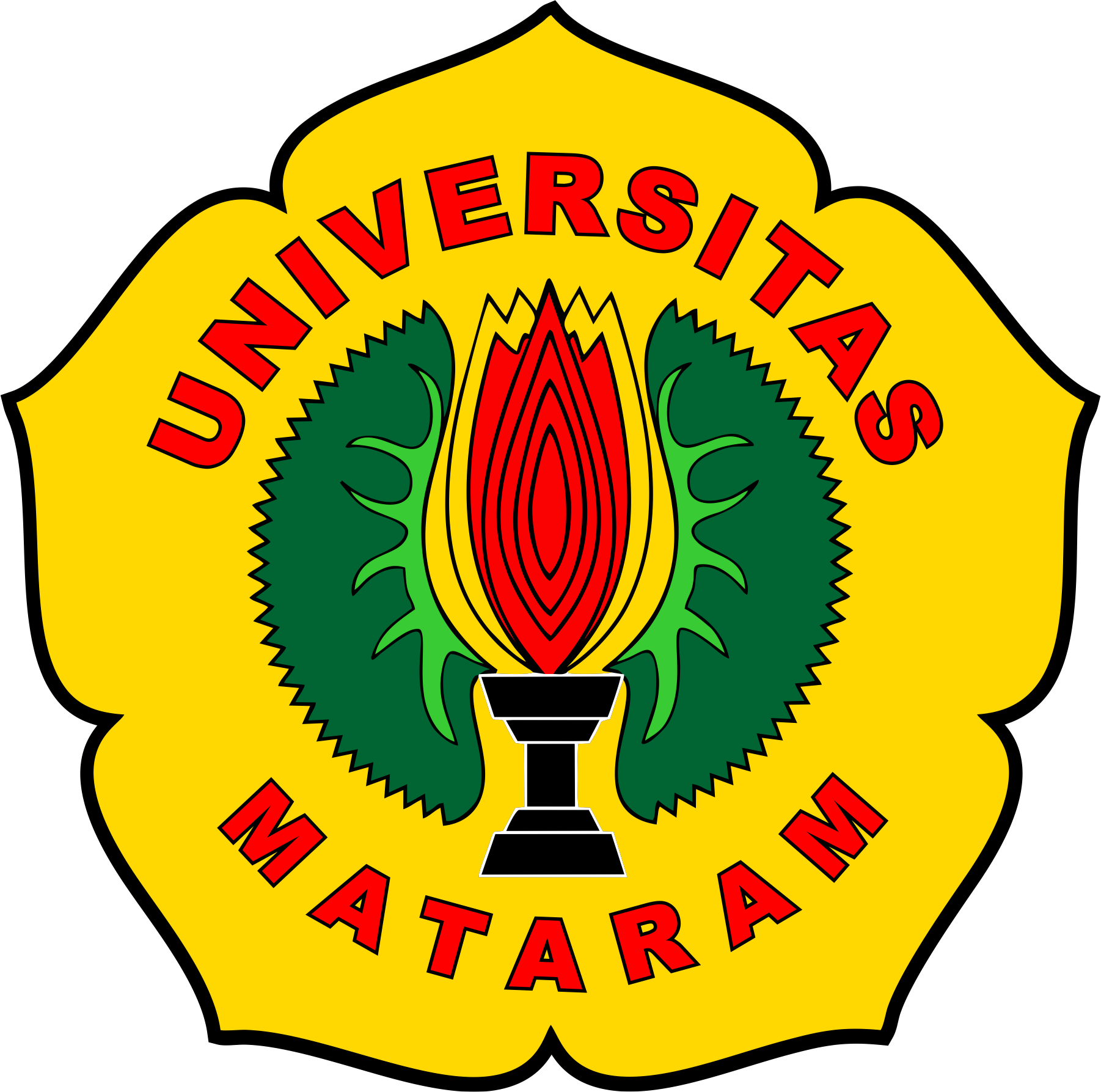 U.S. Mint logo with a yellow and black border, featuring a green and red stylized torch and the words 'UNIVERSITAS MINTARUM' in red curved text.