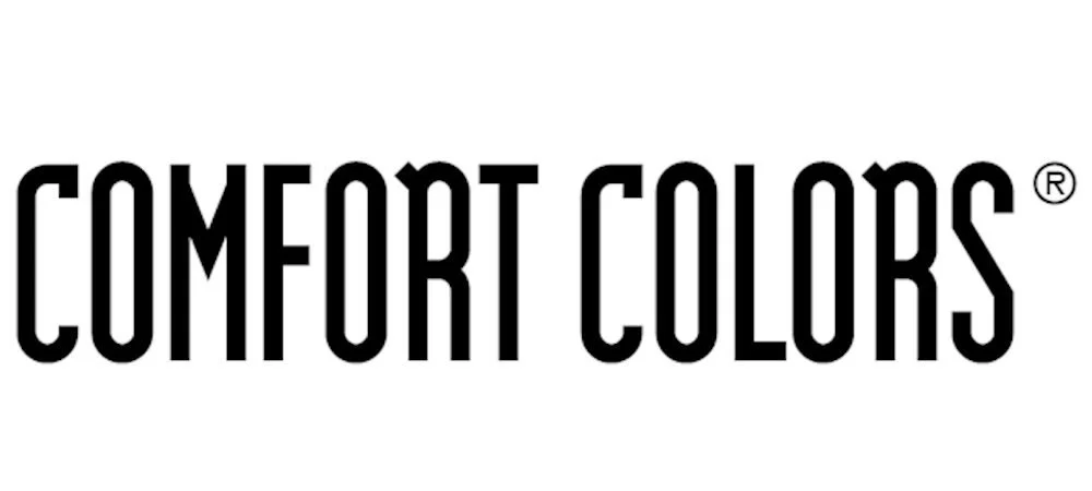 Comfort Colors logo in black text on a white background.