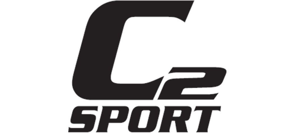 Black and white logo with large stylized letter 'C' and '2' followed by the word 'SPORT' in uppercase letters.