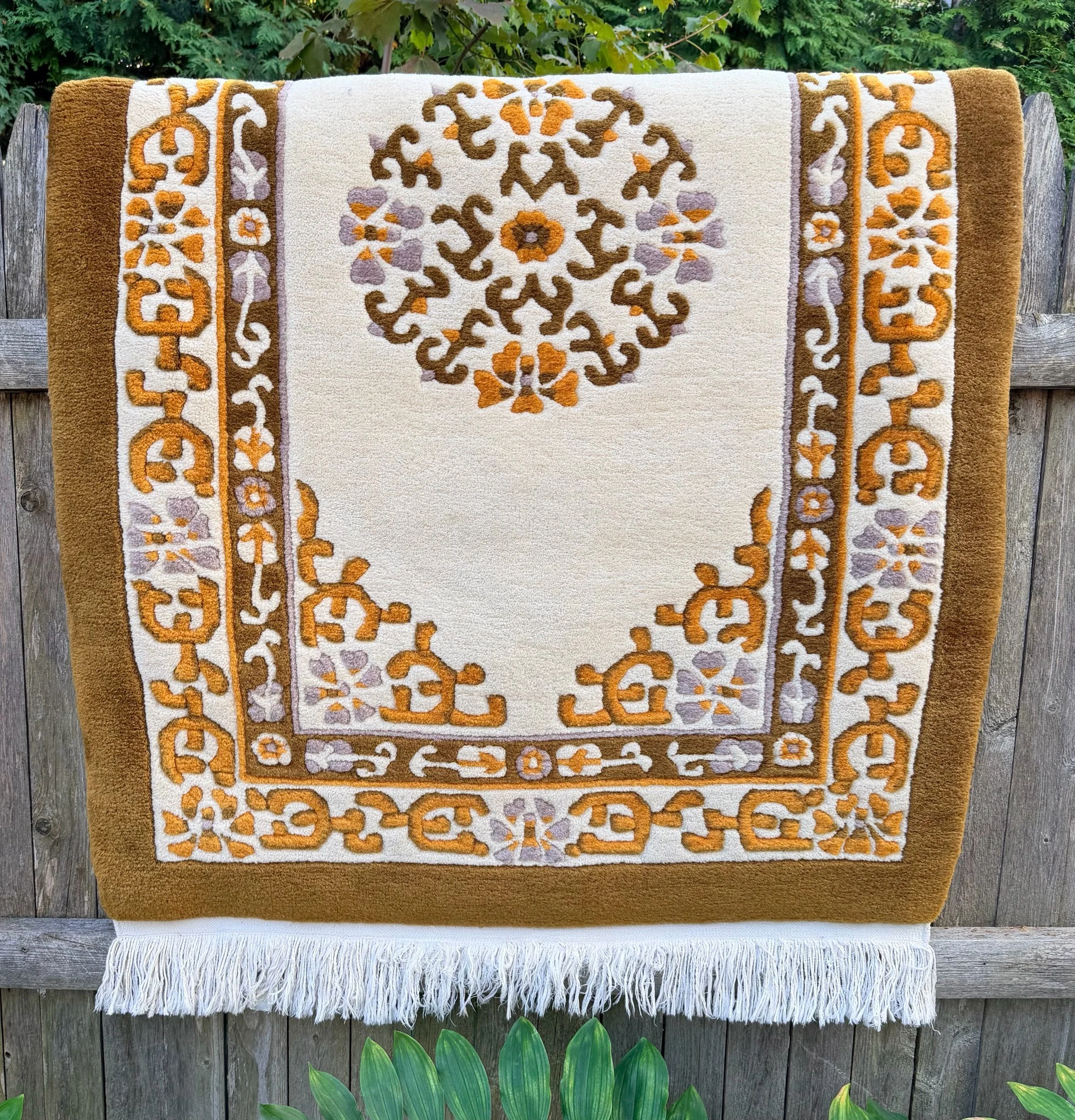 3’ x 5’ vintage prayer rug