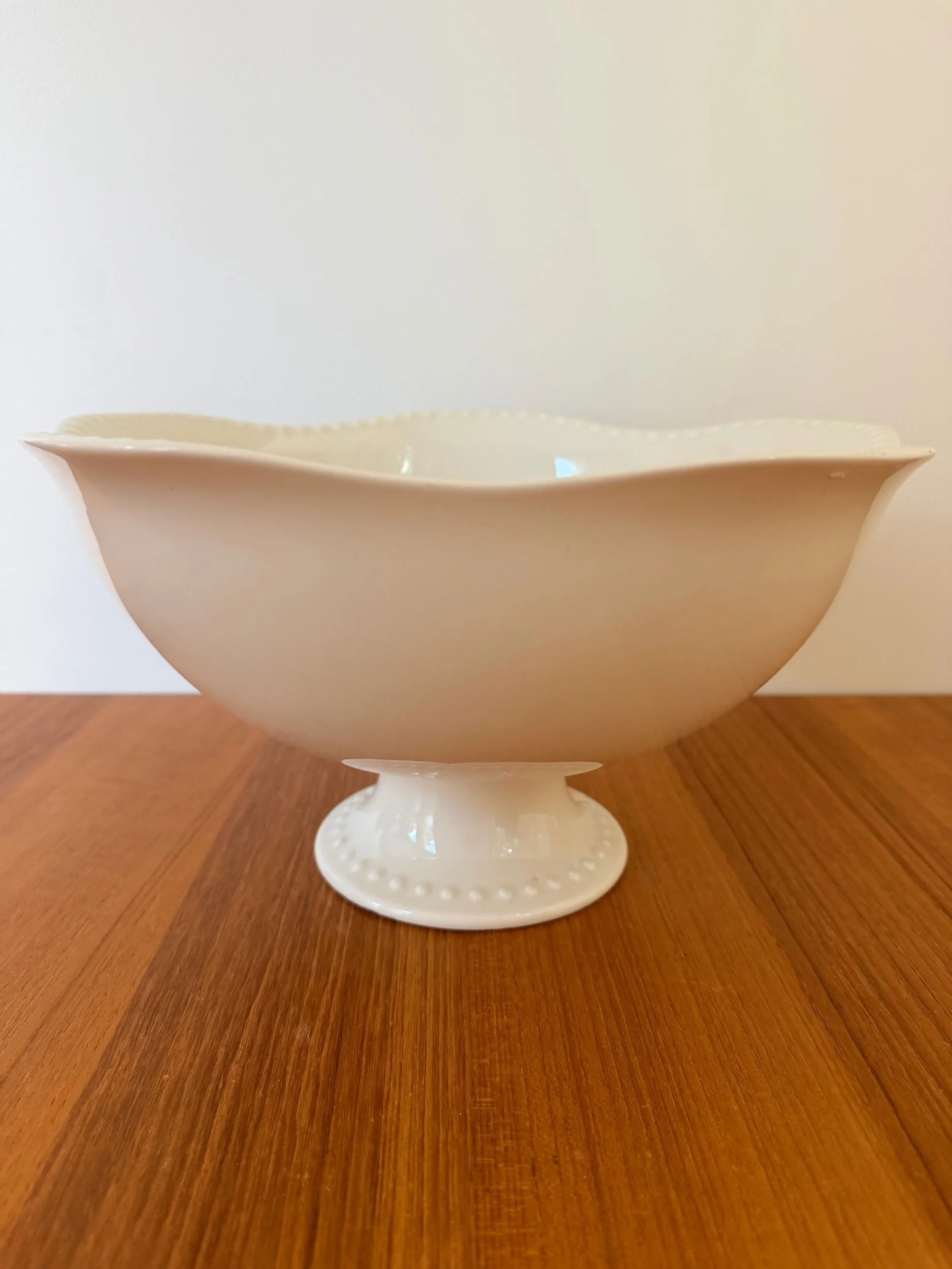 pottery barn pedestal bowl