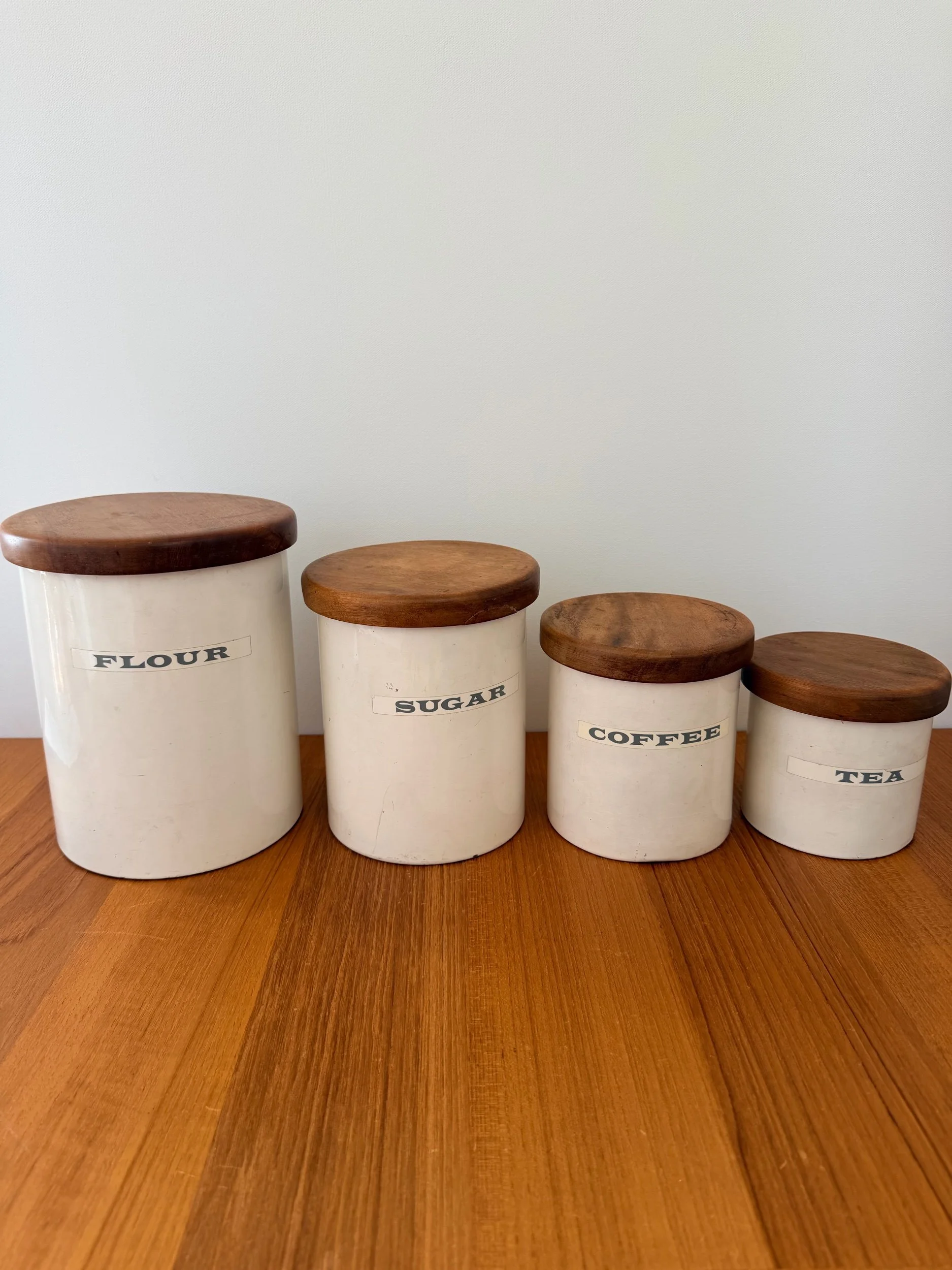 vintage COPCO canister set