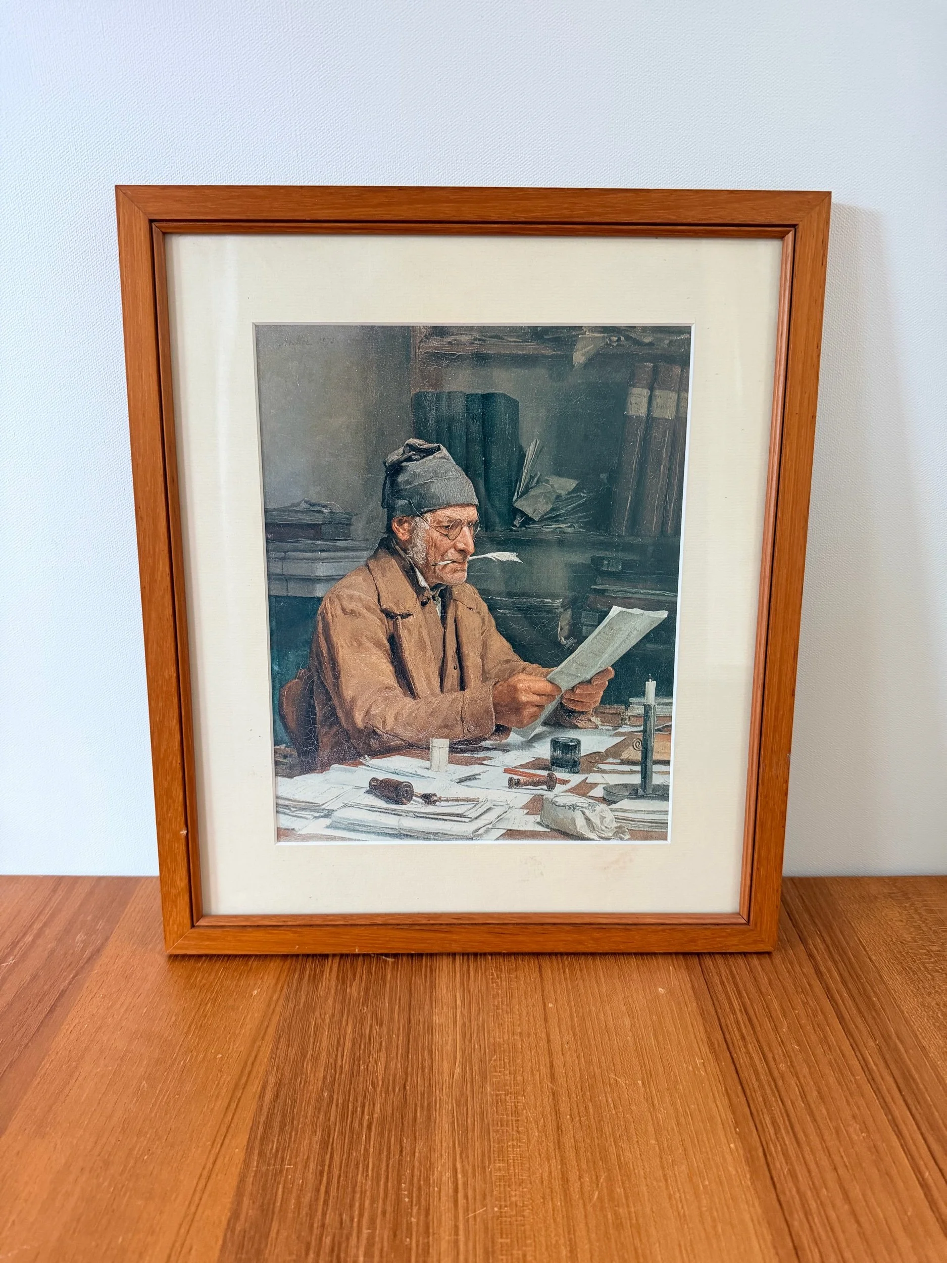 Albert Anker painting print