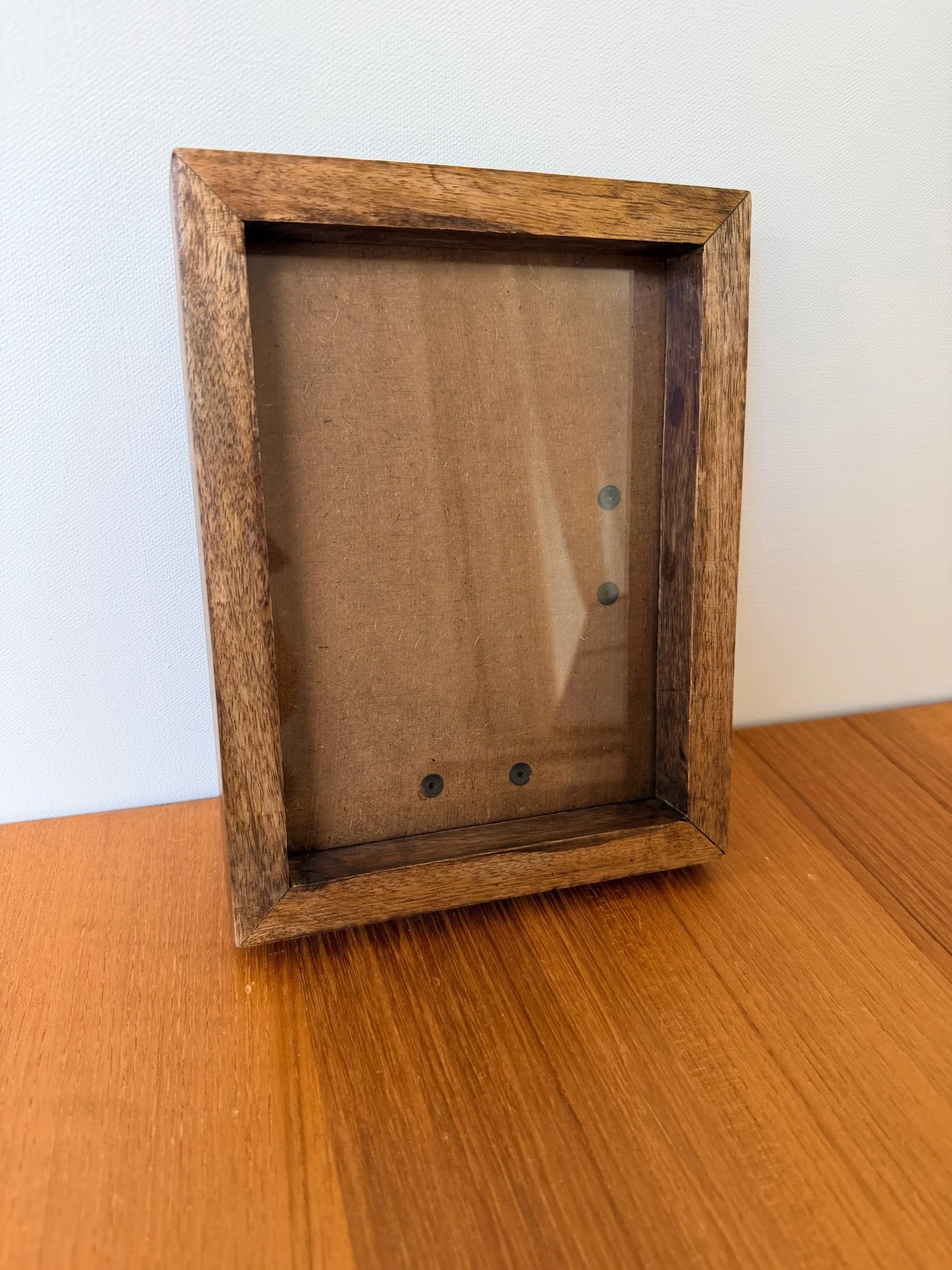 small wood hanging frame