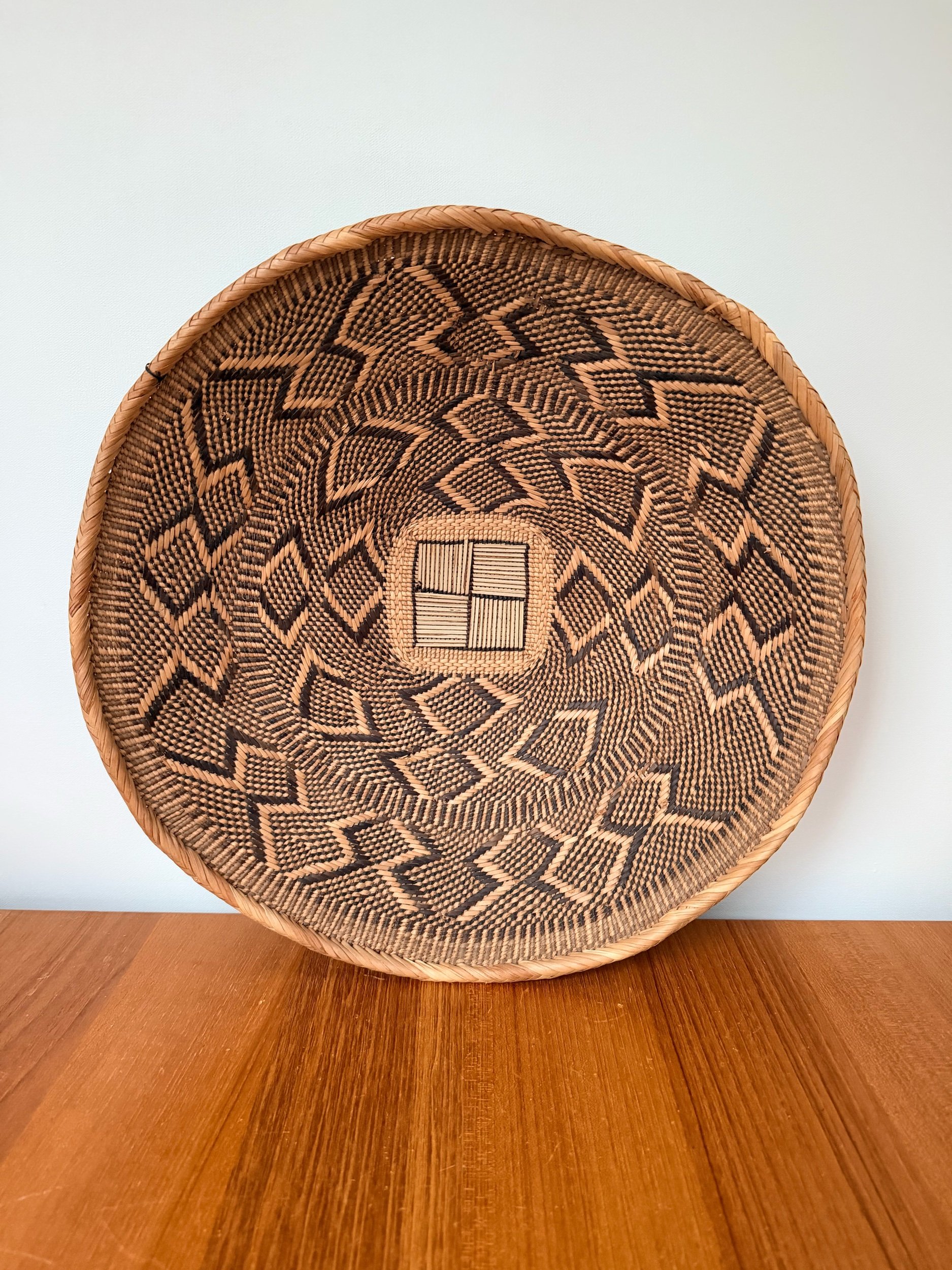 handwoven African basket