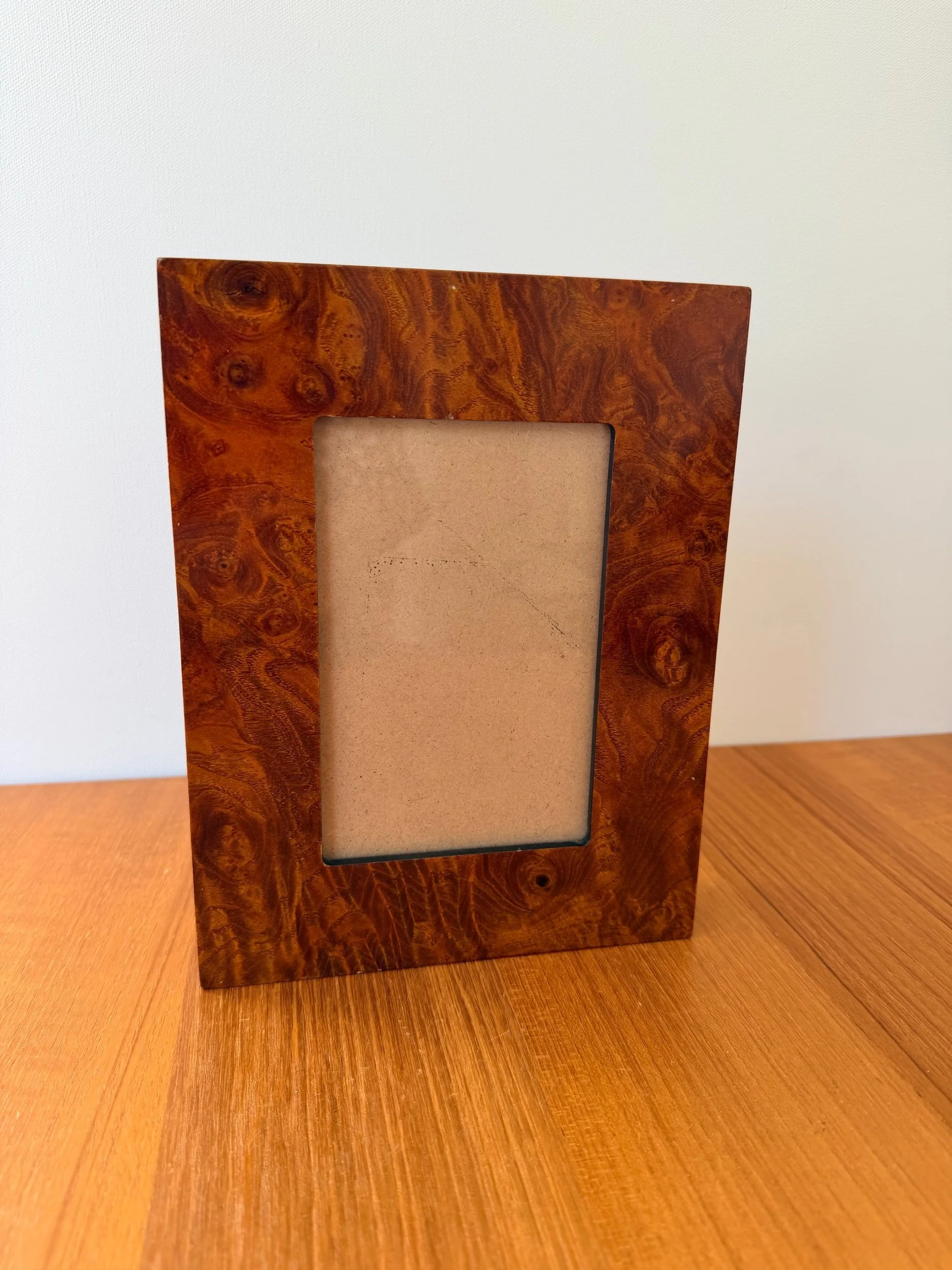 faux wood picture frame