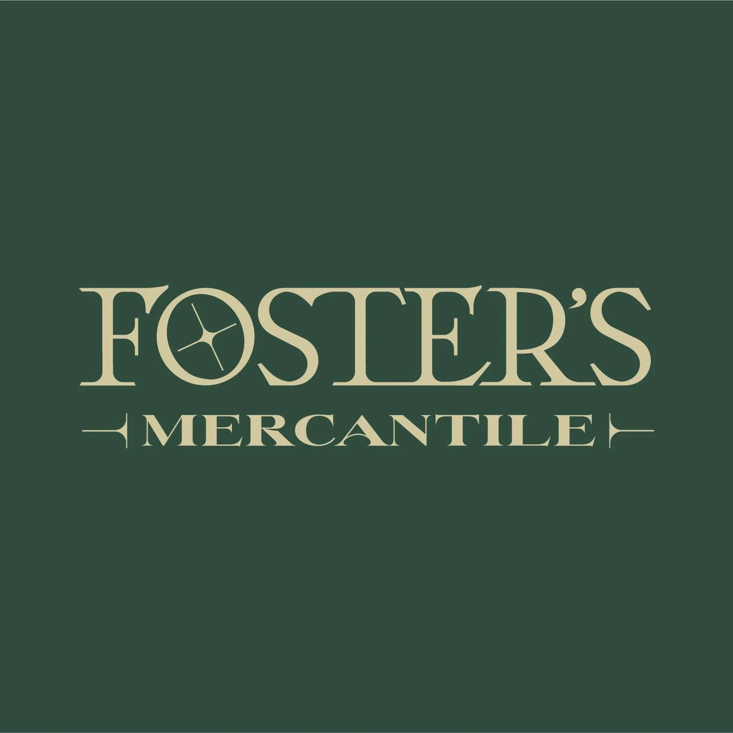 Pop Up @ Foster's Mercantile