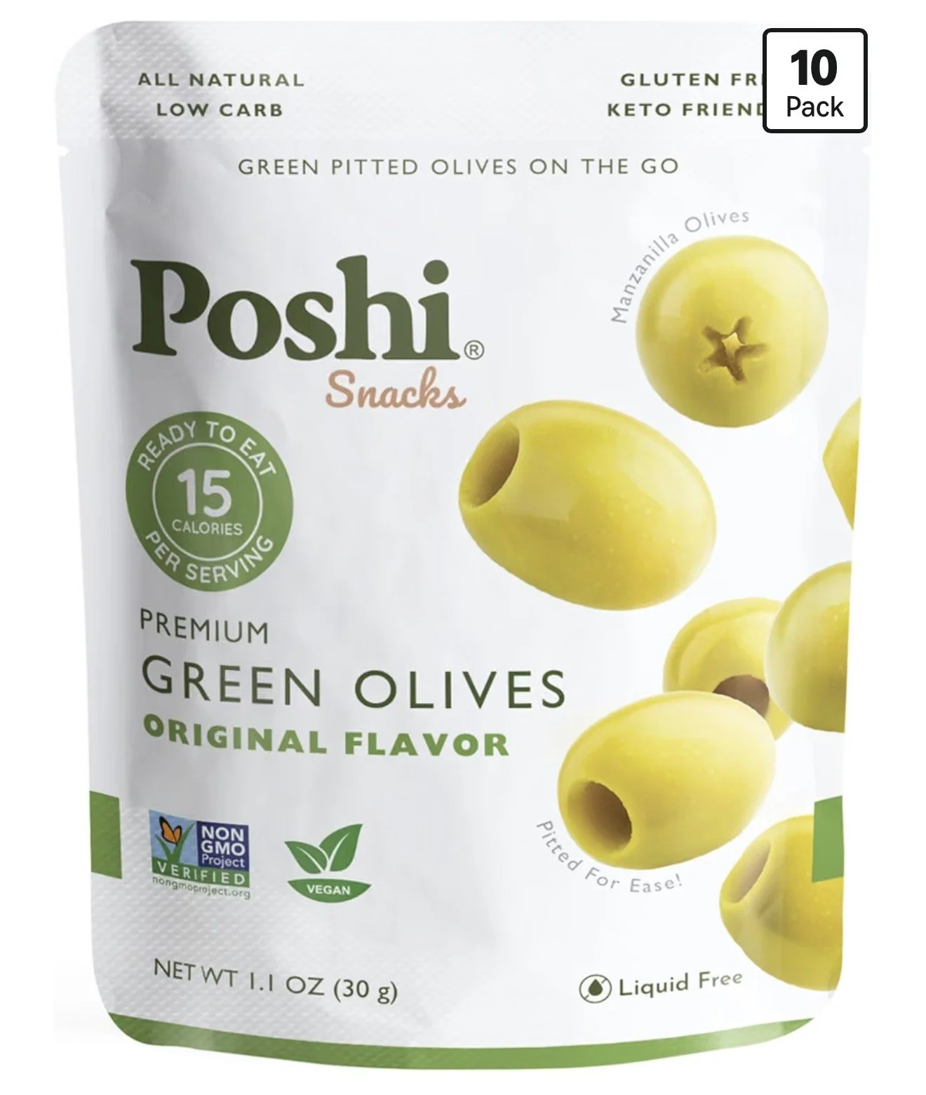 Poshi Premium Green Olives