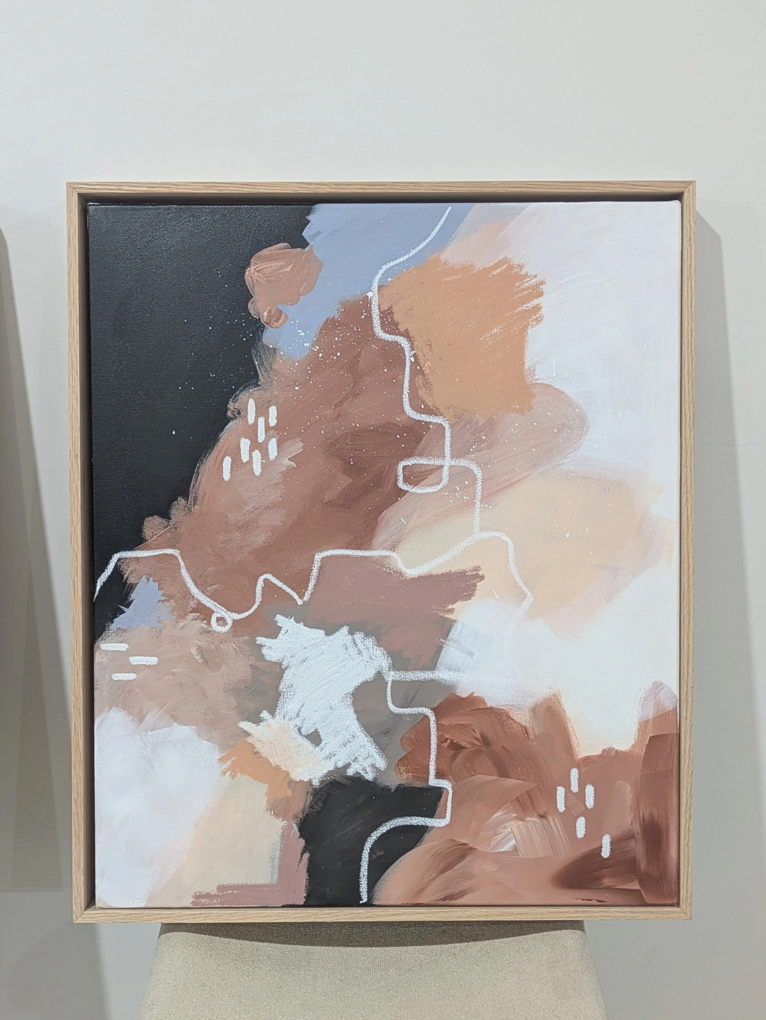"Bound By Movement #2" 50.8 x 60.9cm