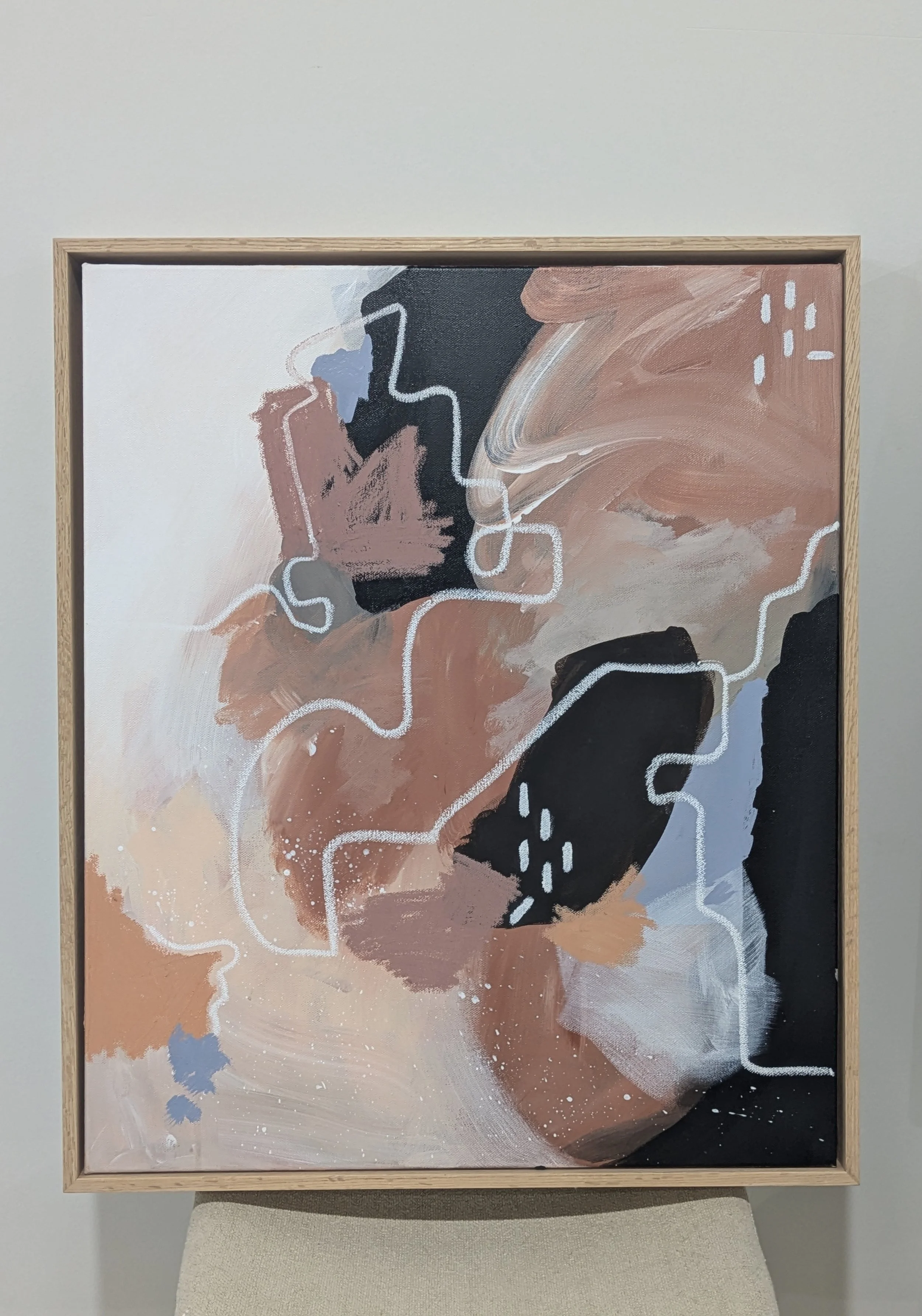 "Bound By Movement #3" 50.8 x 60.9cm