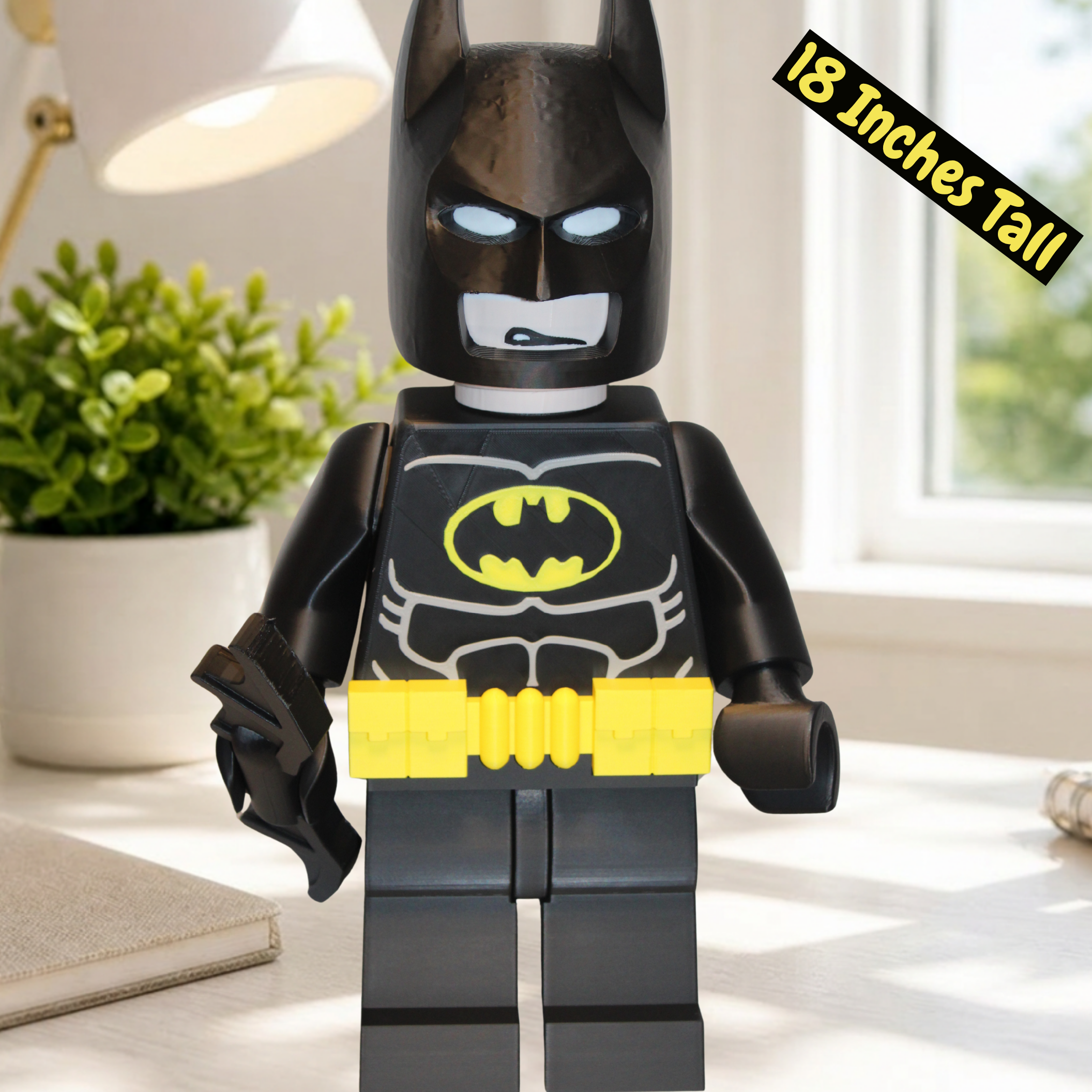 Mega Shadow Vigilante Brick Figure