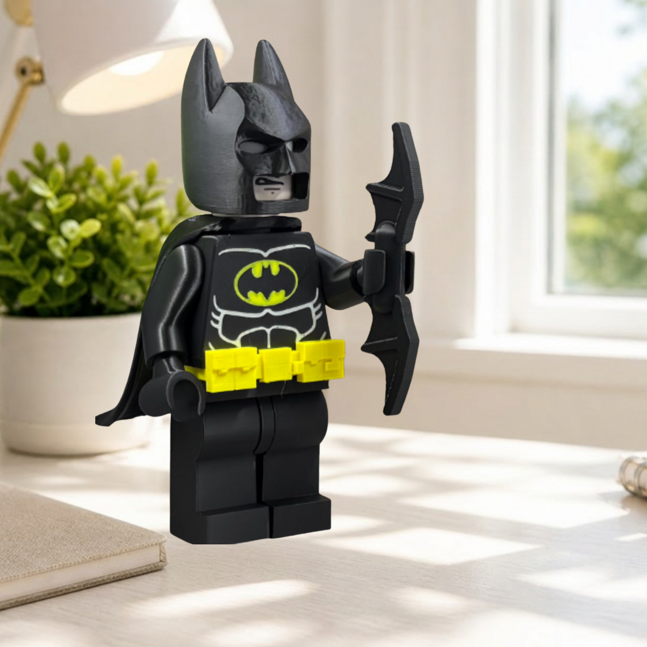 Shadow Vigilante Brick Figure
