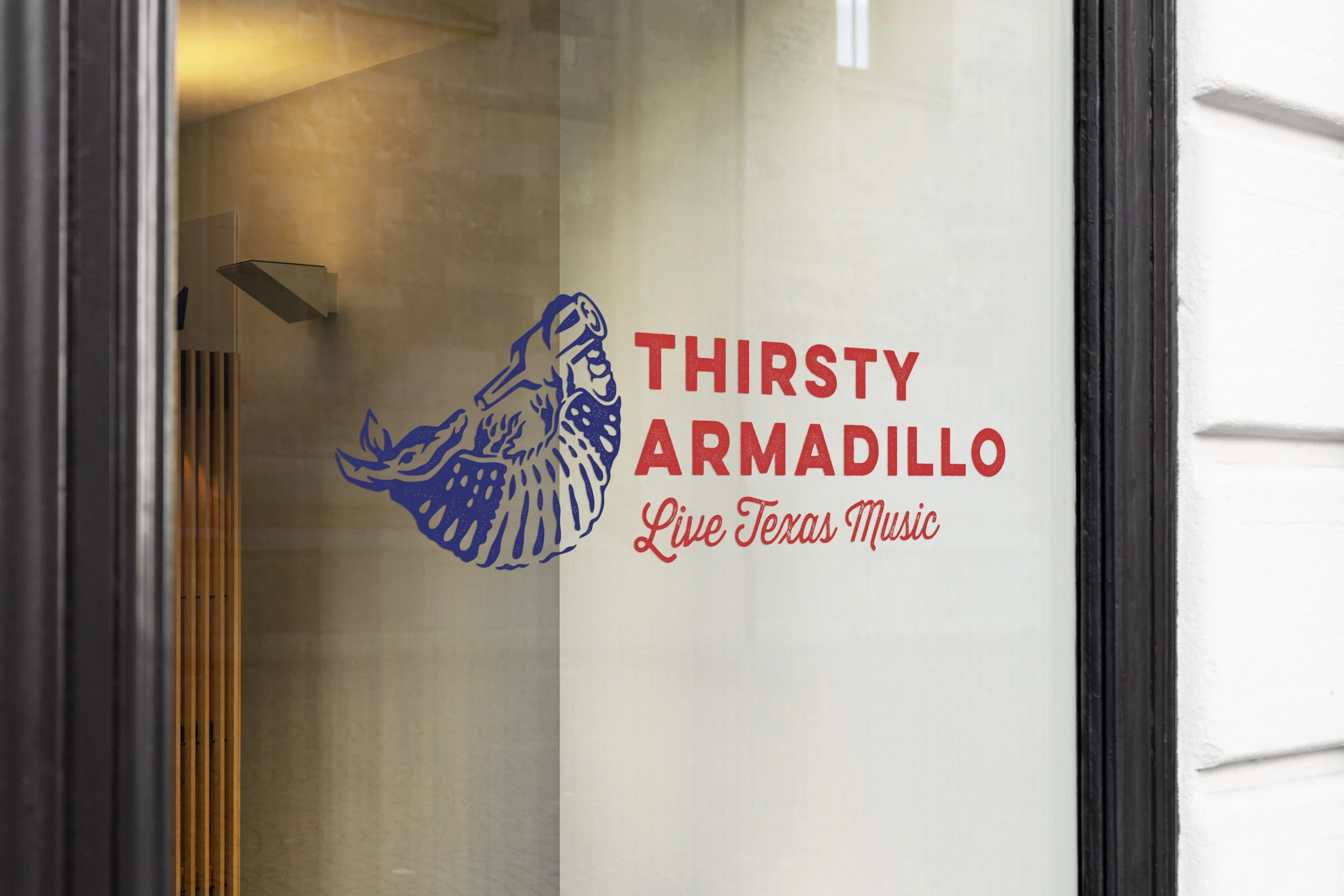 Thirsty Armadillo