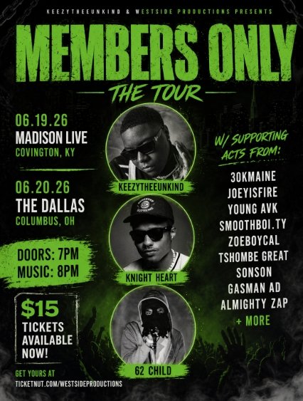 MEMBERS ONLY: COLUMBUS 6/20/26