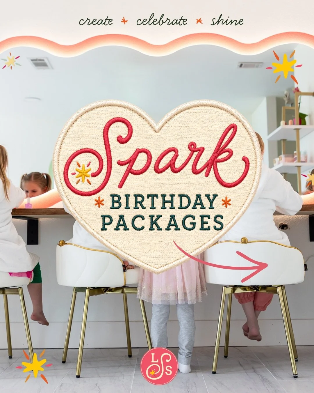 ✨Little Spark Birthday Parties are officially booking starting in July! ✨

Whether your little one loves crafting, glam time, or a little bit of both, we&rsquo;ve created party experiences that are fun for kids and easy for parents.

🧖🏼&zwj;♀️ Spar