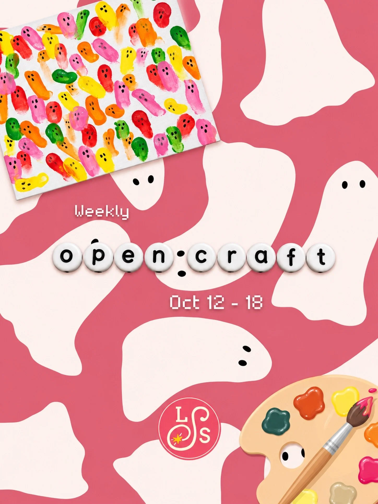 👻🎨 Boo-tiful little masterpieces coming your way!

This week at Little Spark Studio, we&rsquo;re turning tiny thumbprints into the cutest, most colorful little ghosts! 🌈✨

Little hands, bright colors, and a whole lot of spooky-cute creativity! The