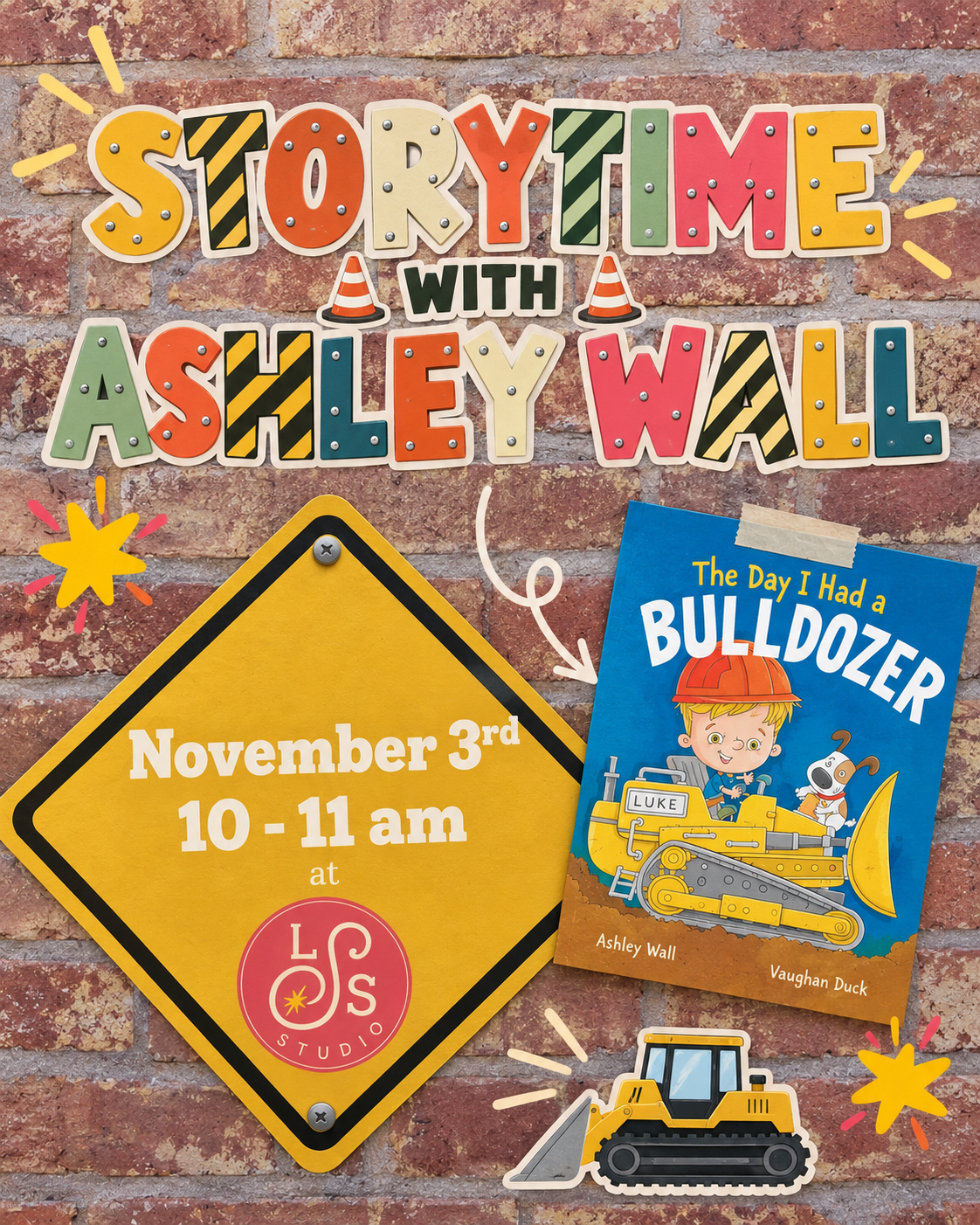 Storytime with Author Ashley Wall!