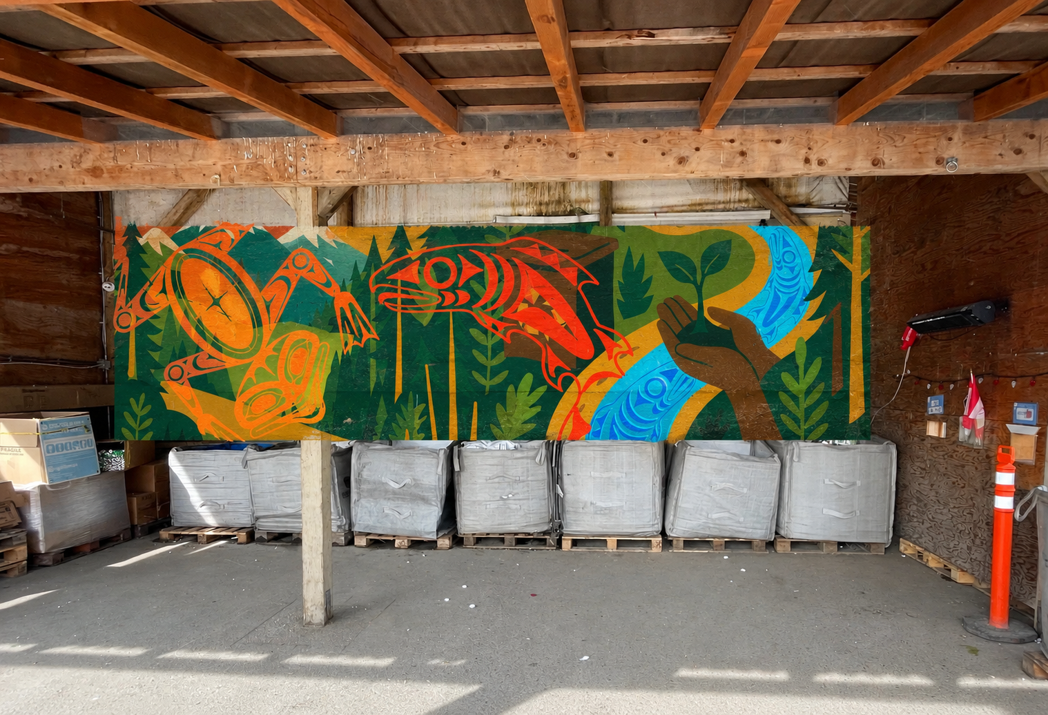 Weathered Woodland Warehouse Mural.png