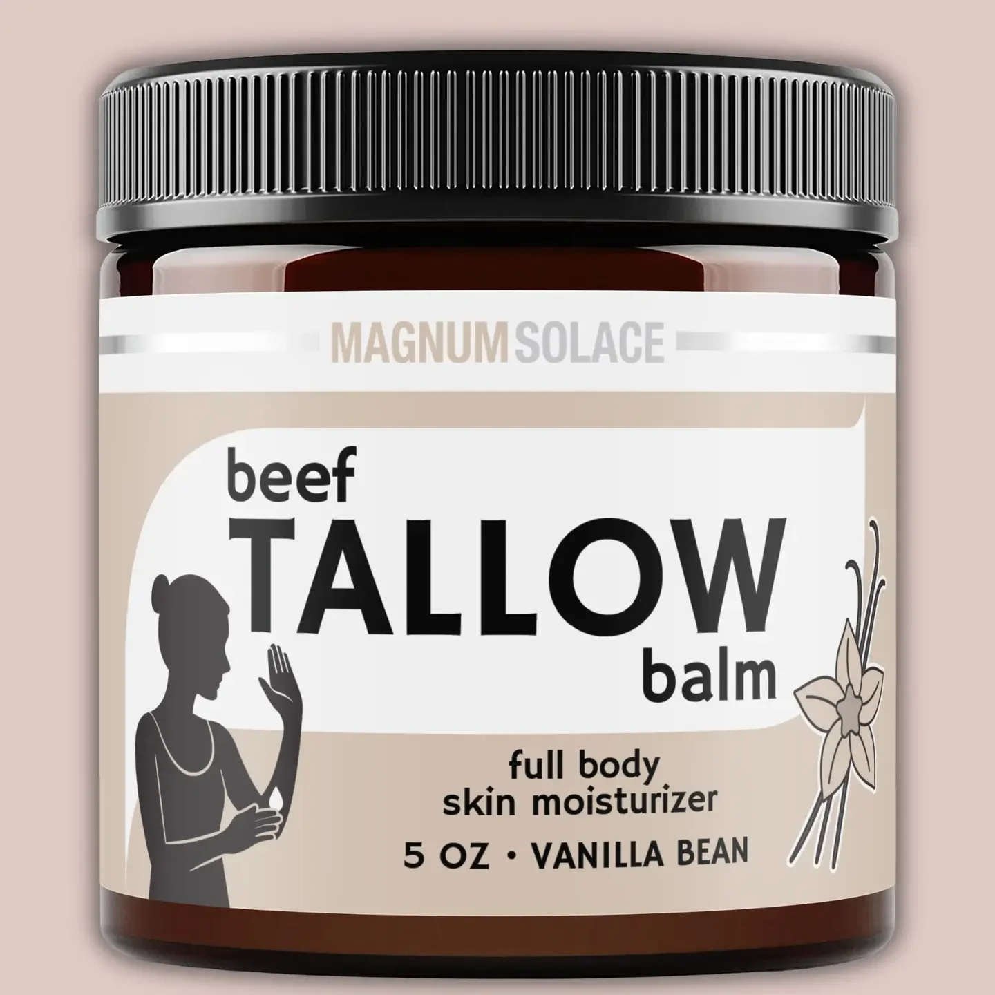 Magnesium Solace Beef Tallow Balm