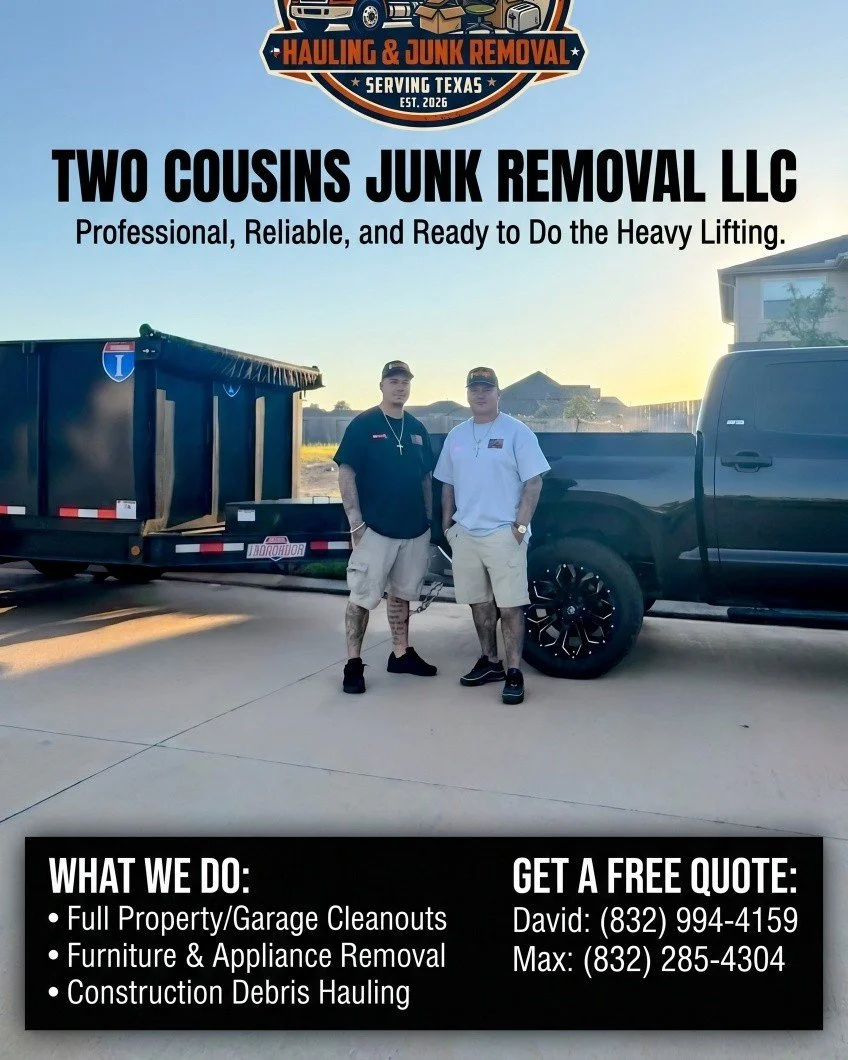 #Junkremoval #Hauling #ReclaimYourSpace #declutter #conroetexas #houston #magnoliatexas #springtexas