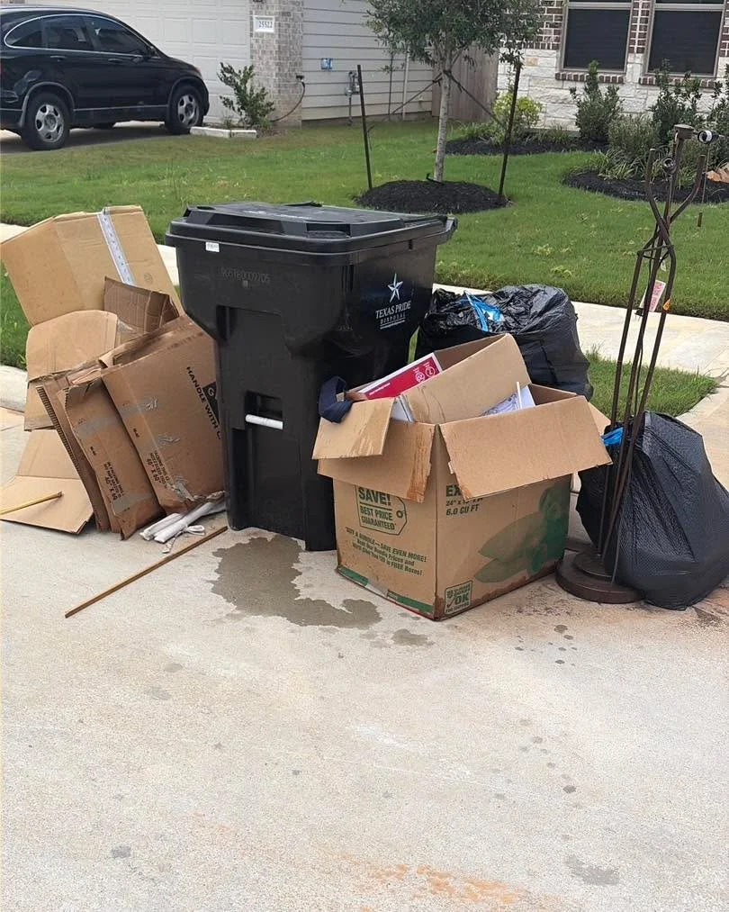 Another cleanout knocked out by Two Cousins Hauling And Junk Removal LLC 💪
Trash, cardboard boxes, and unwanted junk &mdash; gone fast and hassle-free.

If it&rsquo;s taking up space, we&rsquo;ll take care of it.
Reliable. Affordable. Hard-working.
