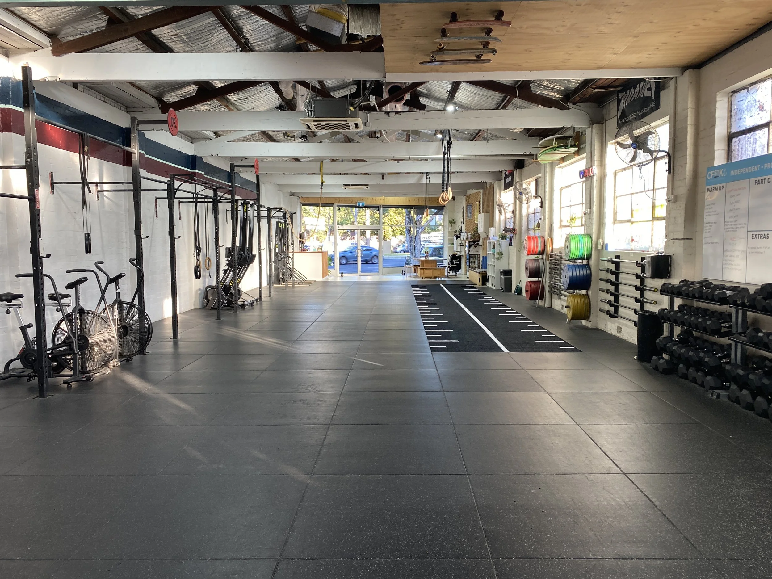 Inside Stance Training on a sunny May morning bursting with light