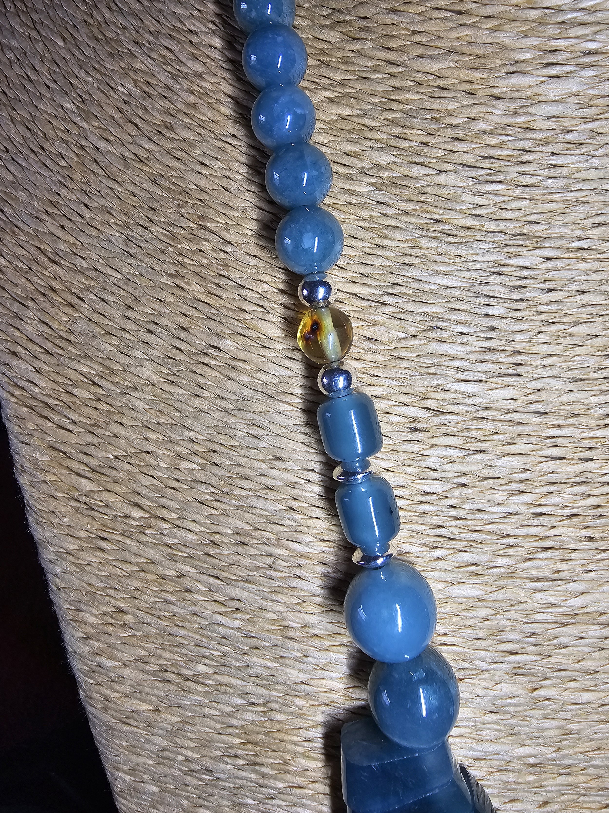 Translucent Princess Blue Guatemalan Jade Pectoral Necklace 4.jpg