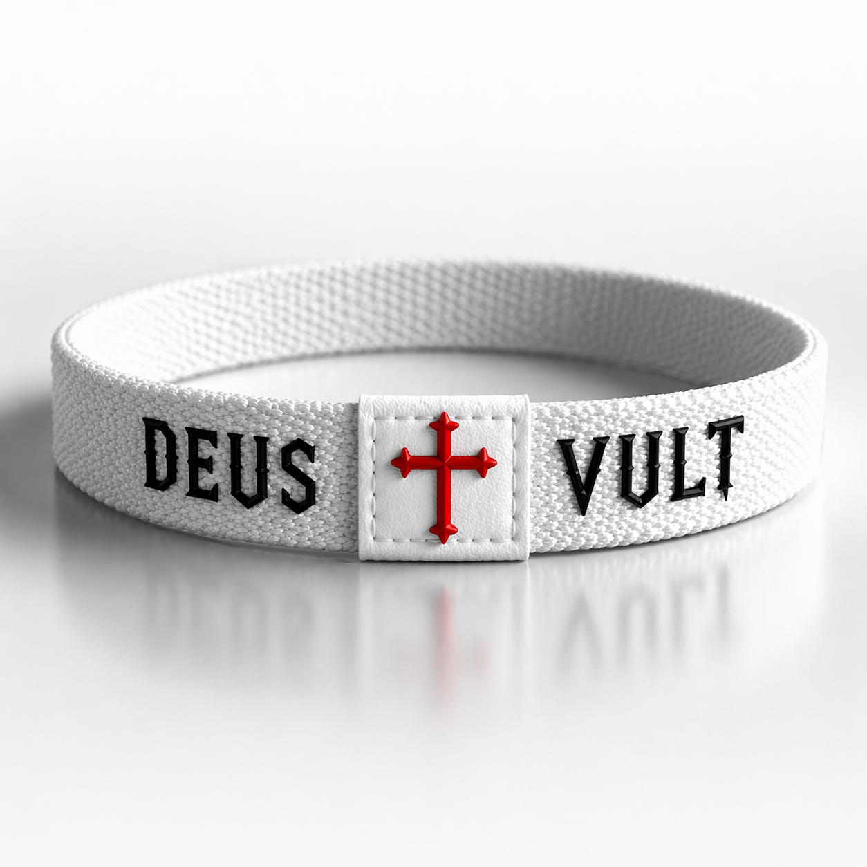 Deus Vult Woven Bracelet