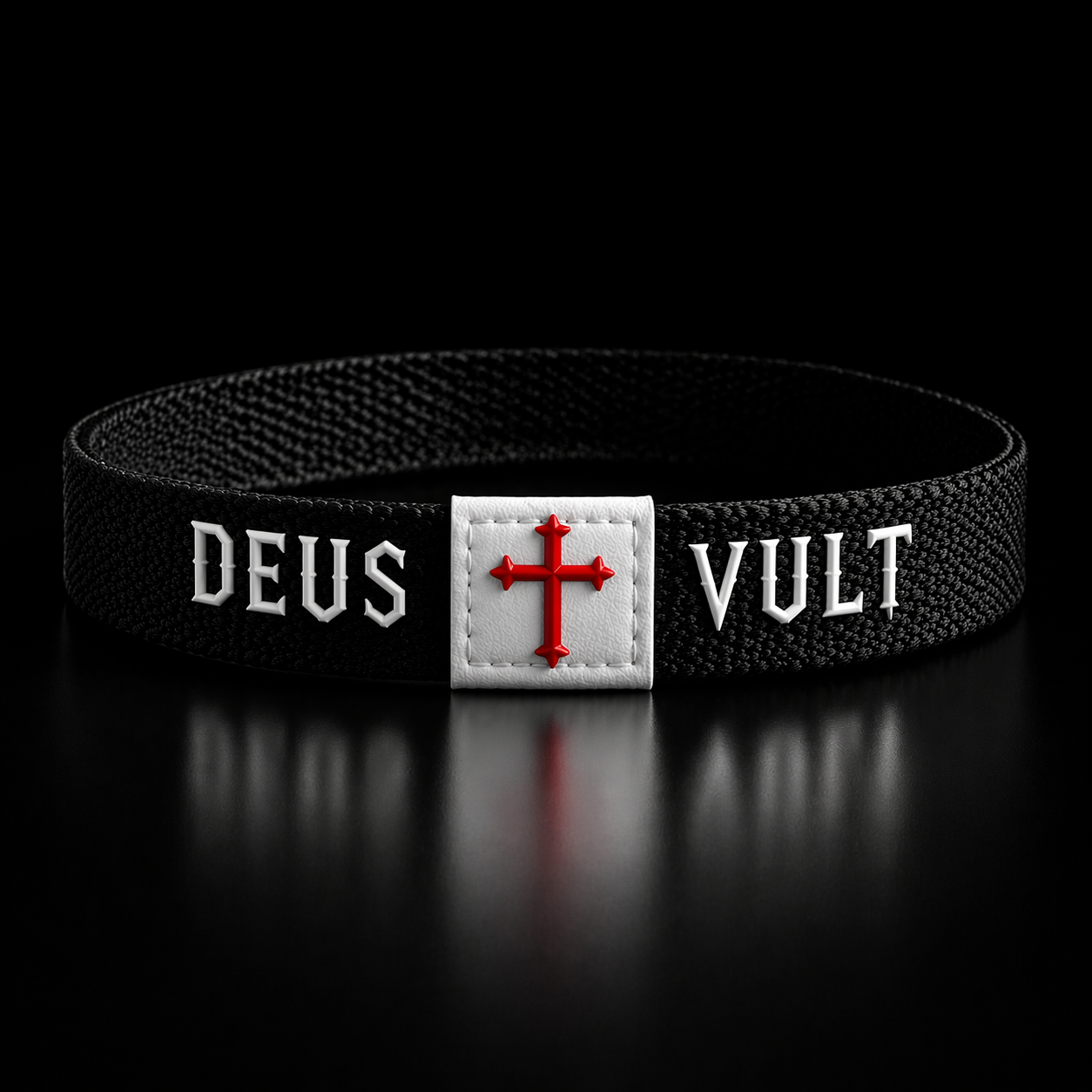Deus Vult Woven Bracelet
