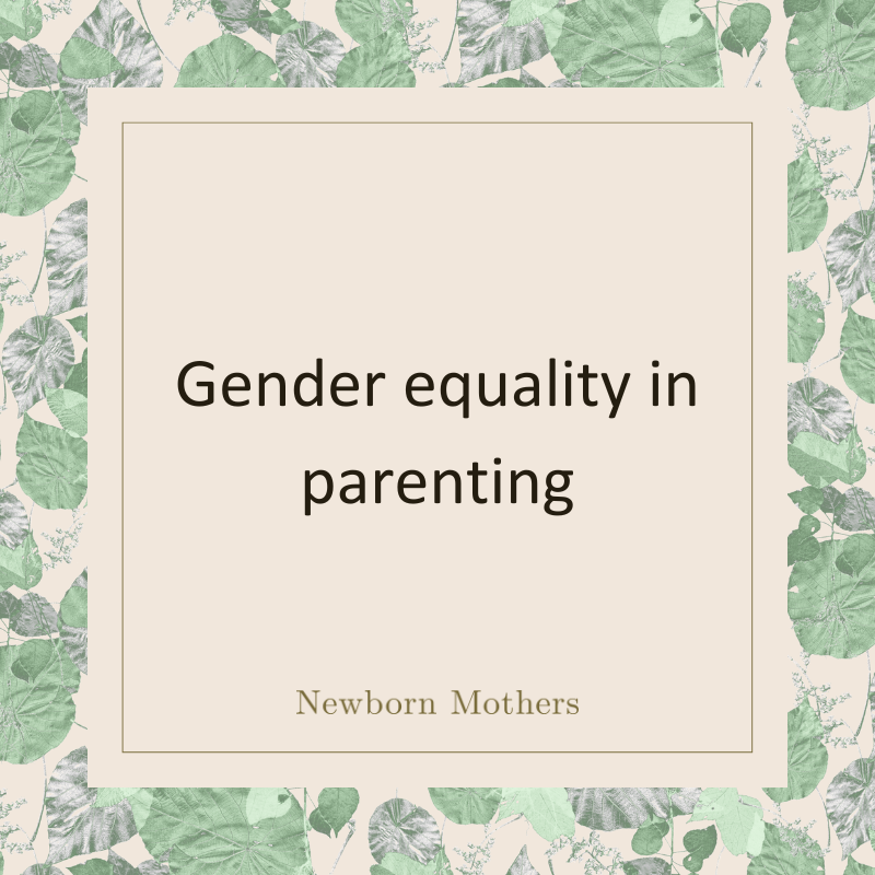 Gender equality in parenting