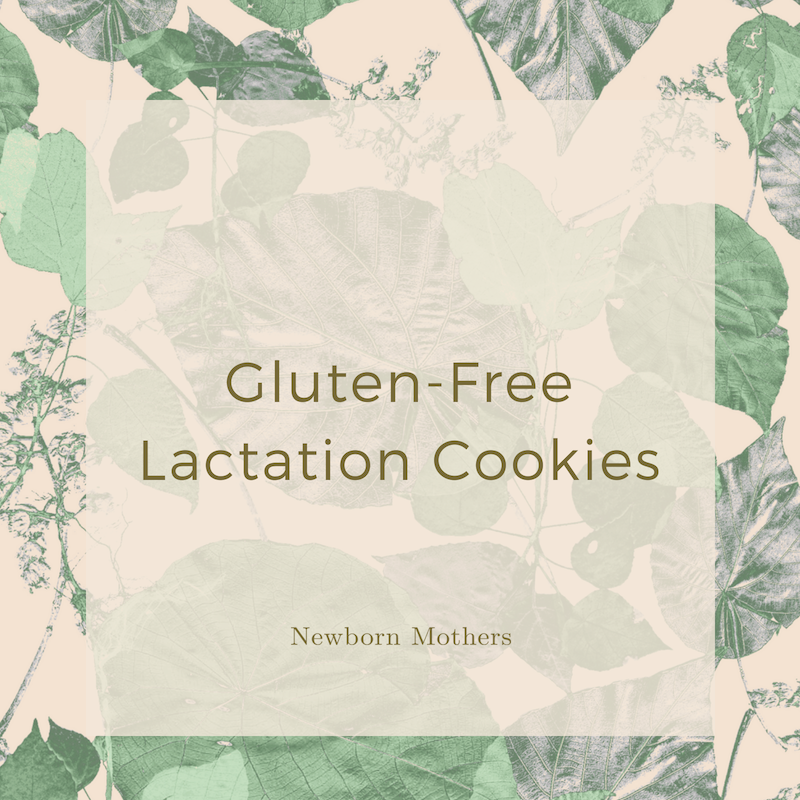 Gluten-Free Lactation Cookies